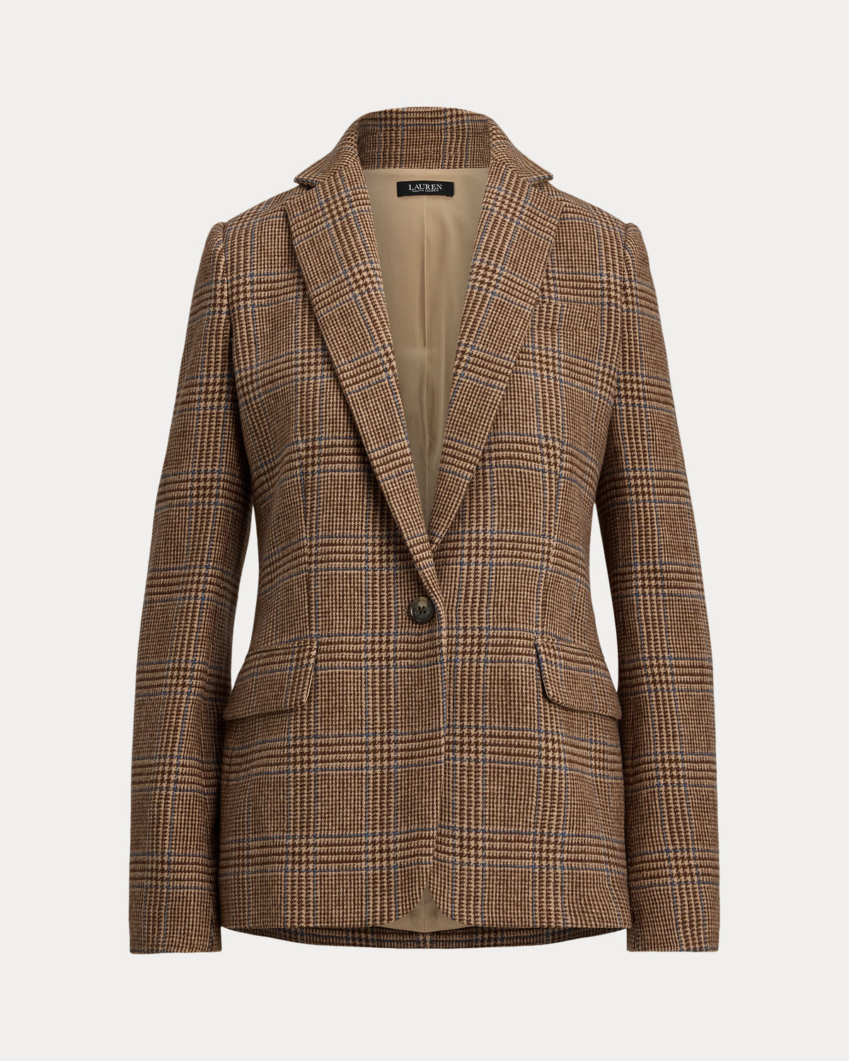 Ralph Lauren Glen Plaid WoolBlend Twill Blazer