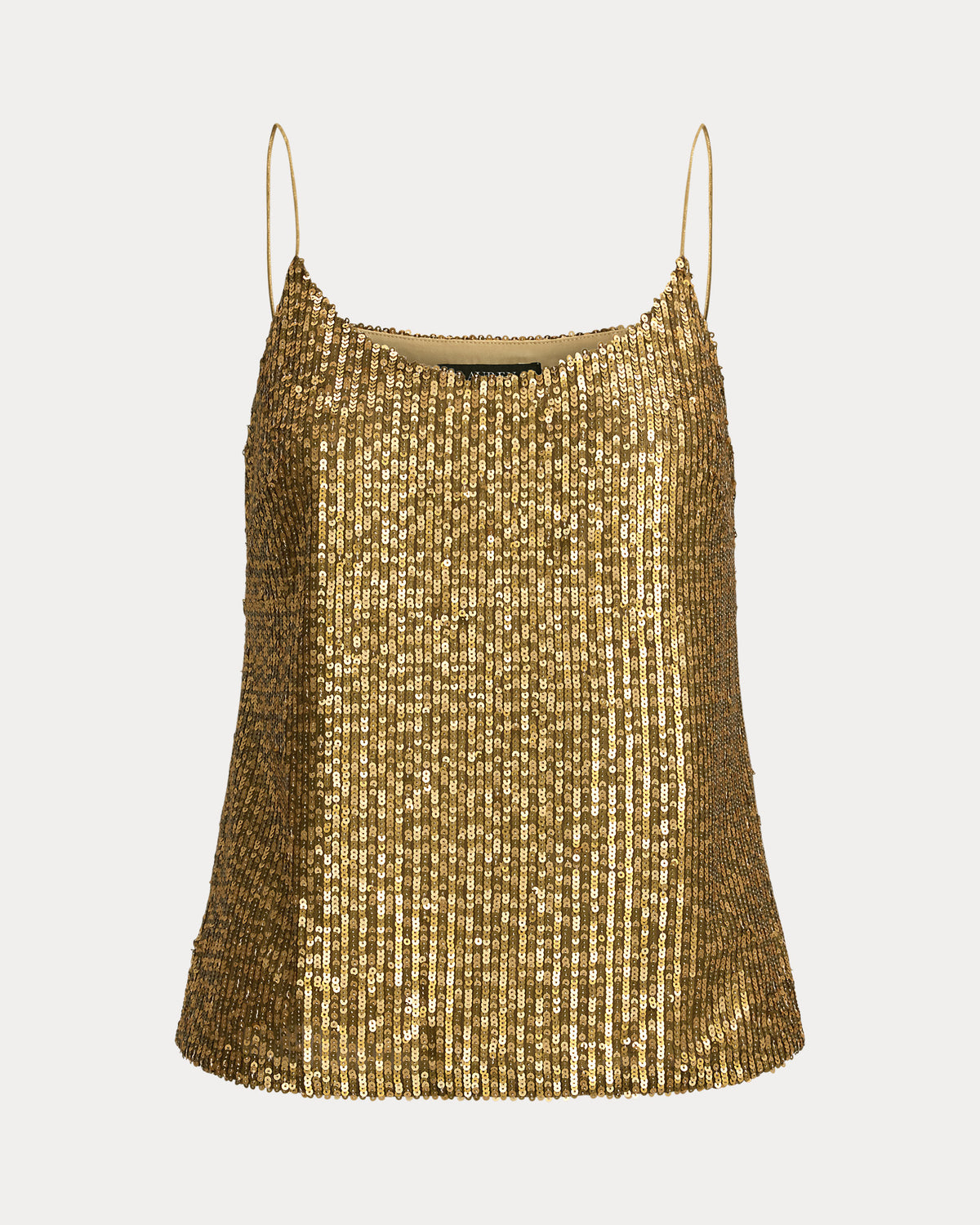 Ralph Lauren Sequined Mesh Camisole