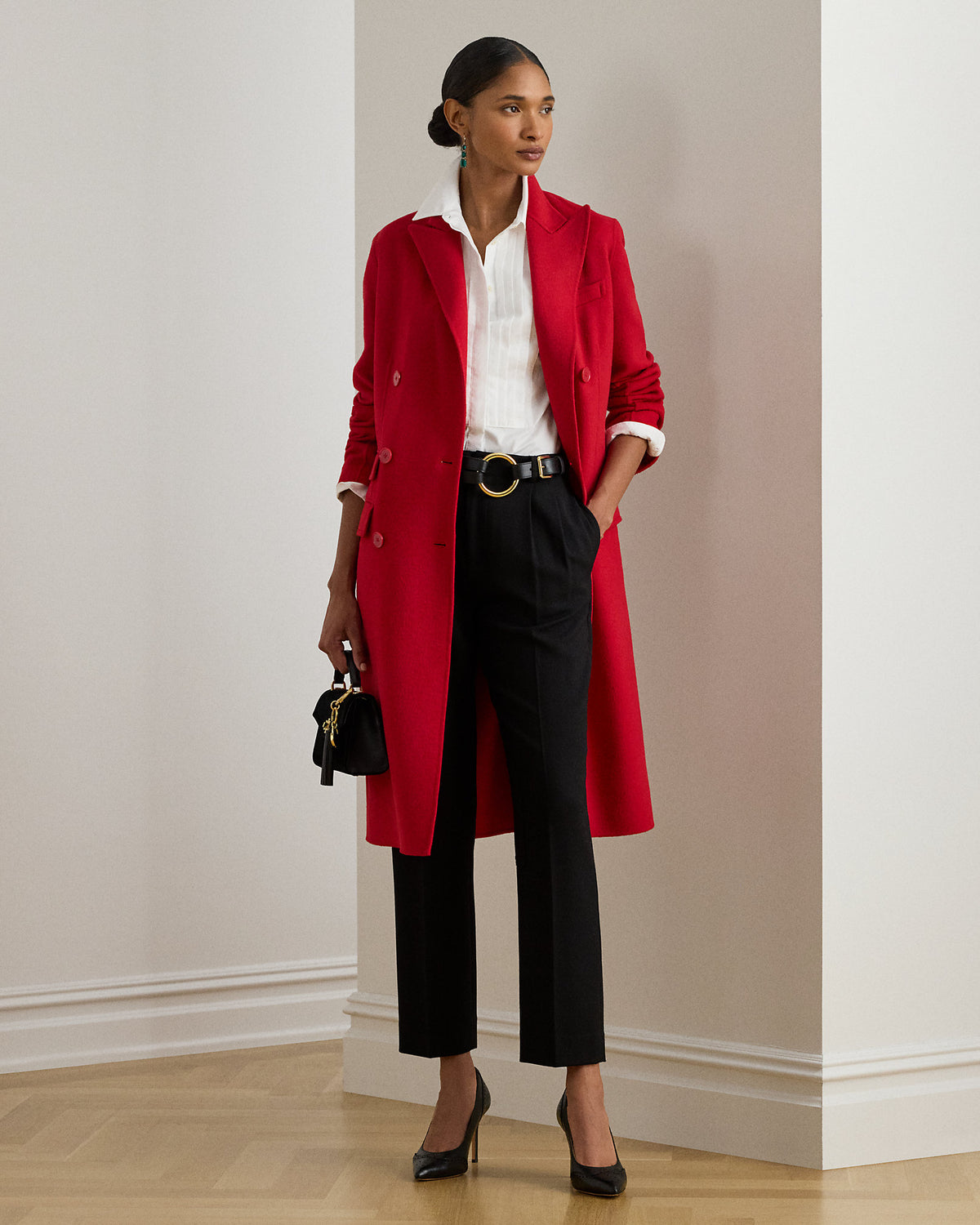 Ralph Lauren DoubleBreasted WoolBlend Coat