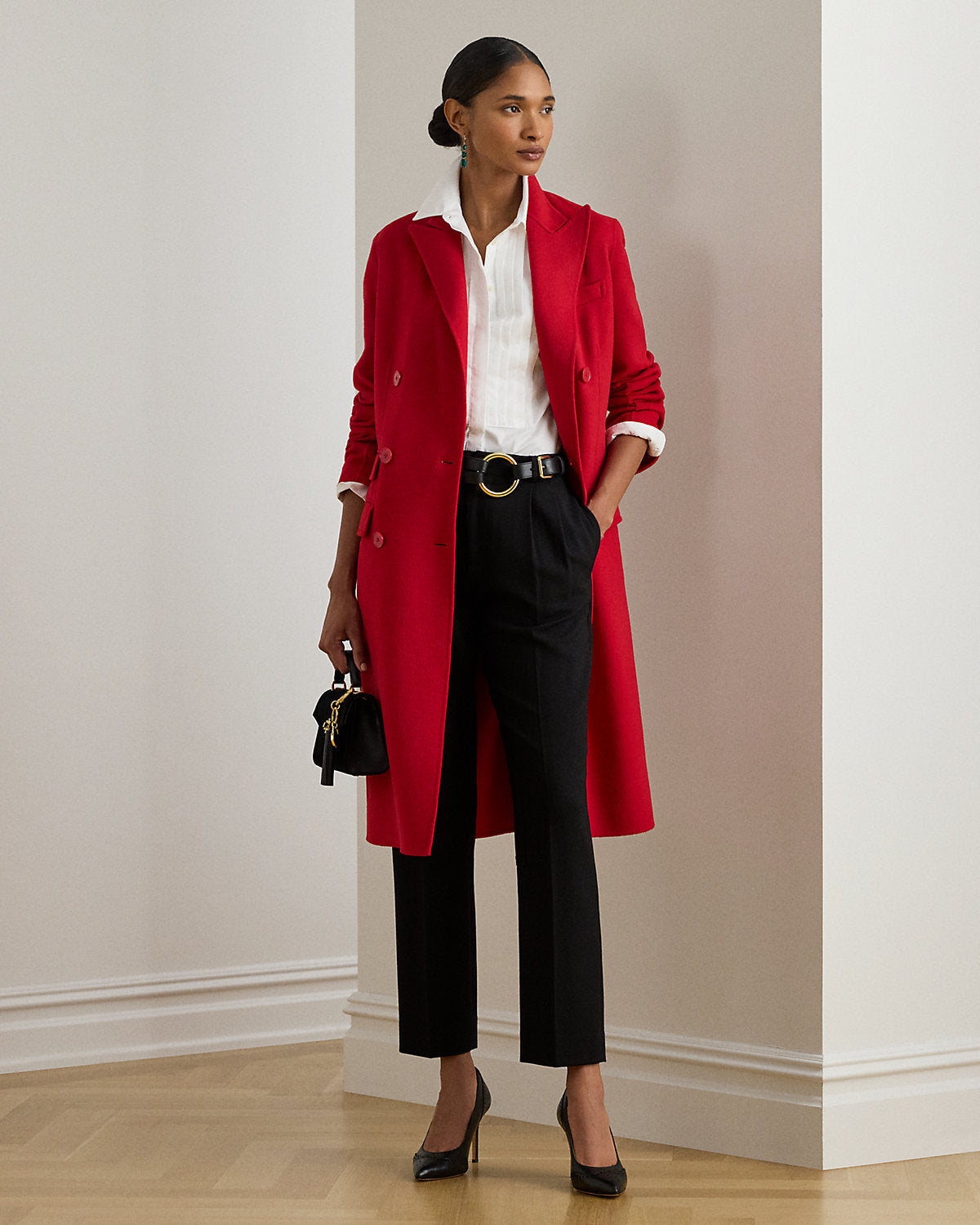 Ralph Lauren DoubleBreasted WoolBlend Coat