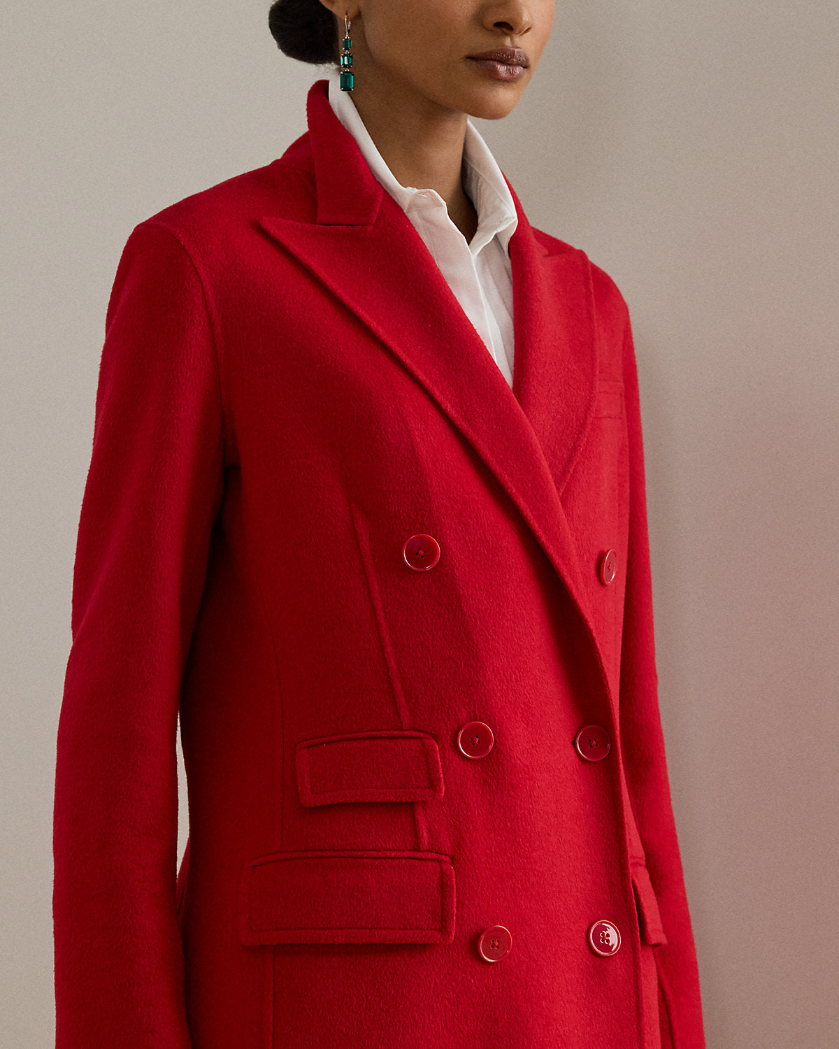 Ralph Lauren DoubleBreasted WoolBlend Coat