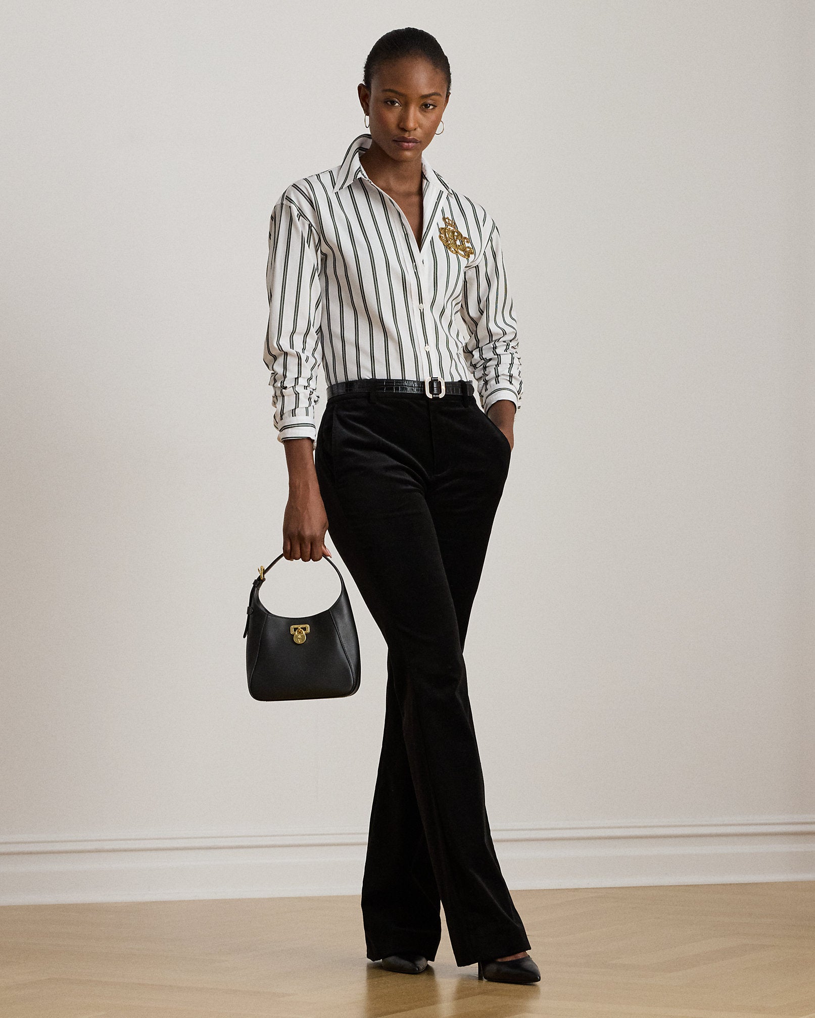 Ralph Lauren Relaxed Fit Striped Cotton Shirt