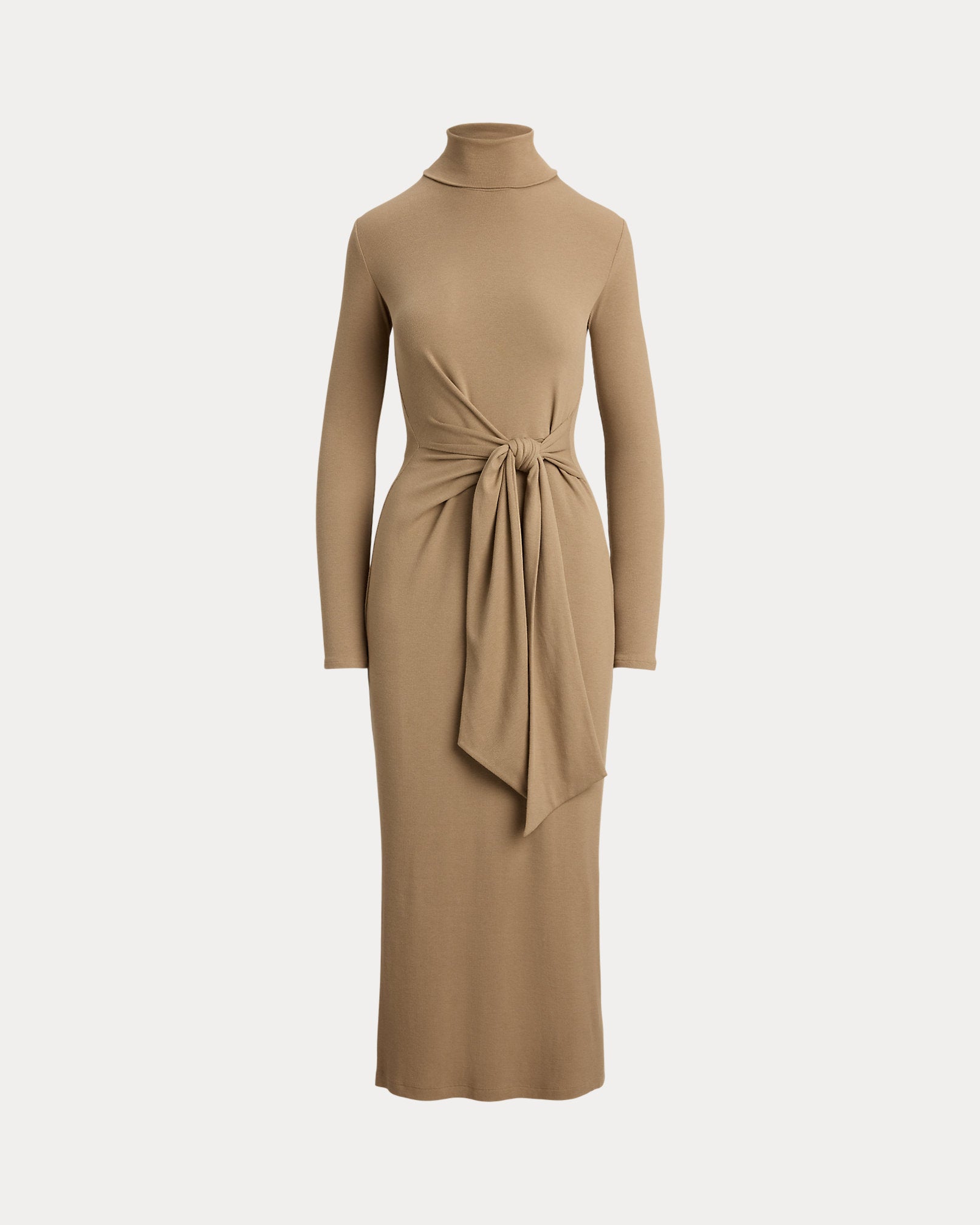 Ralph Lauren TieFront Turtleneck Dress
