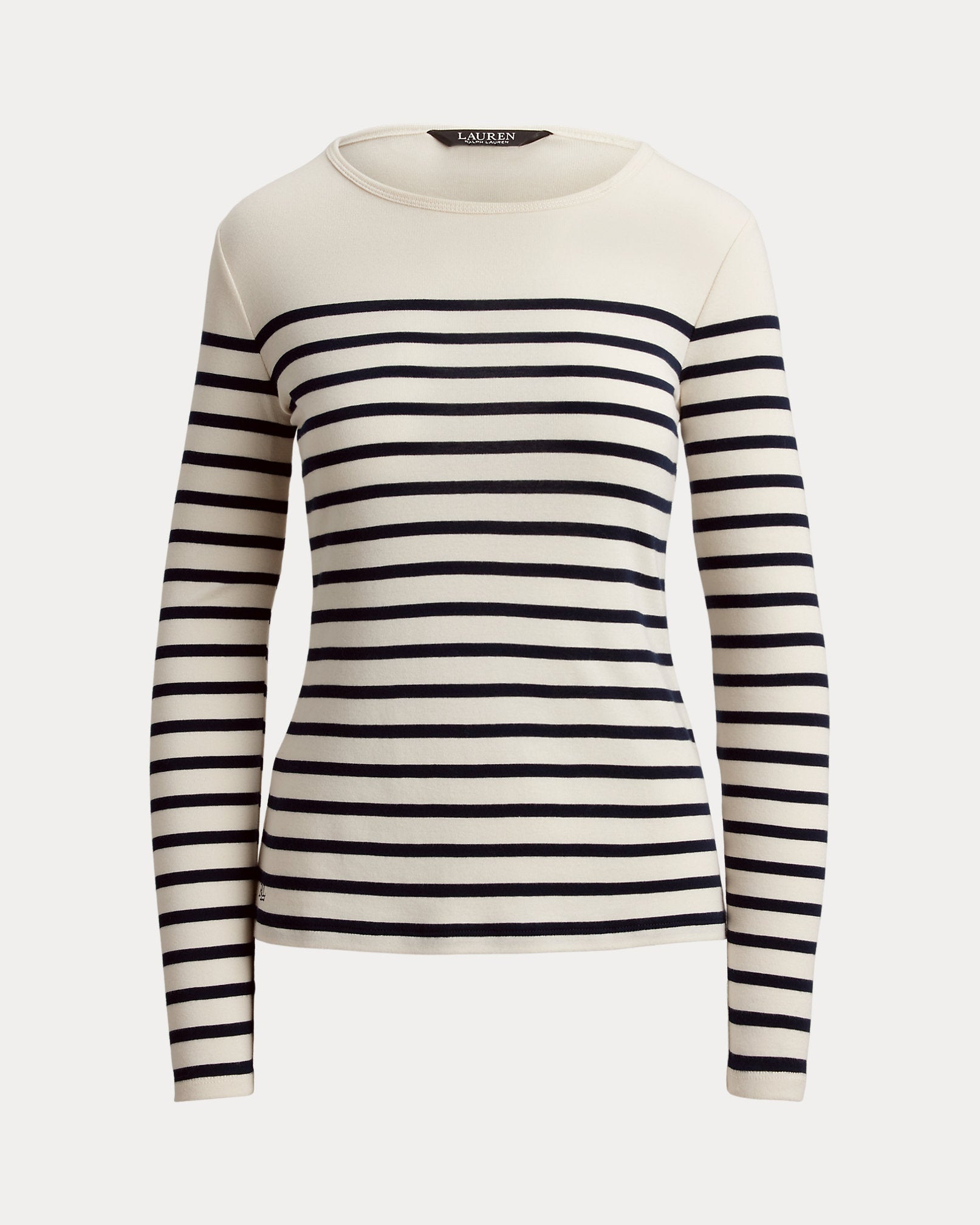 Ralph Lauren Striped Cotton LongSleeve Tee