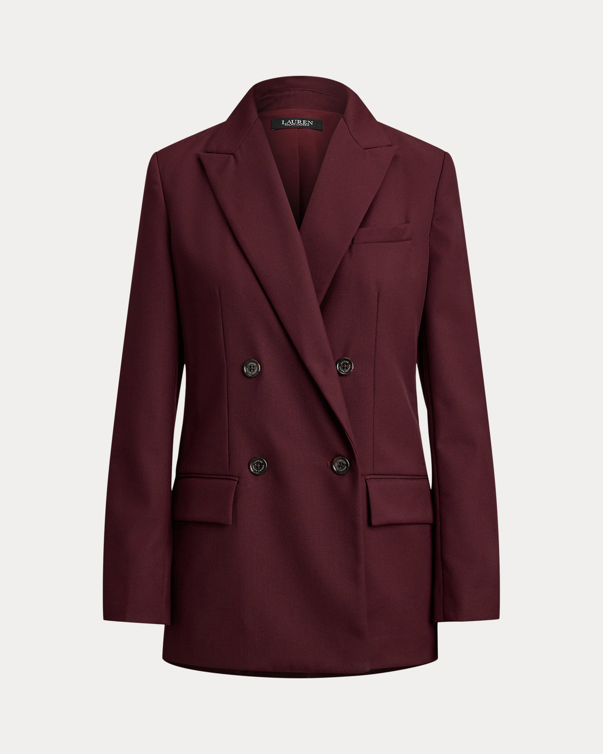 Ralph Lauren DoubleBreasted WoolBlend Twill Blazer