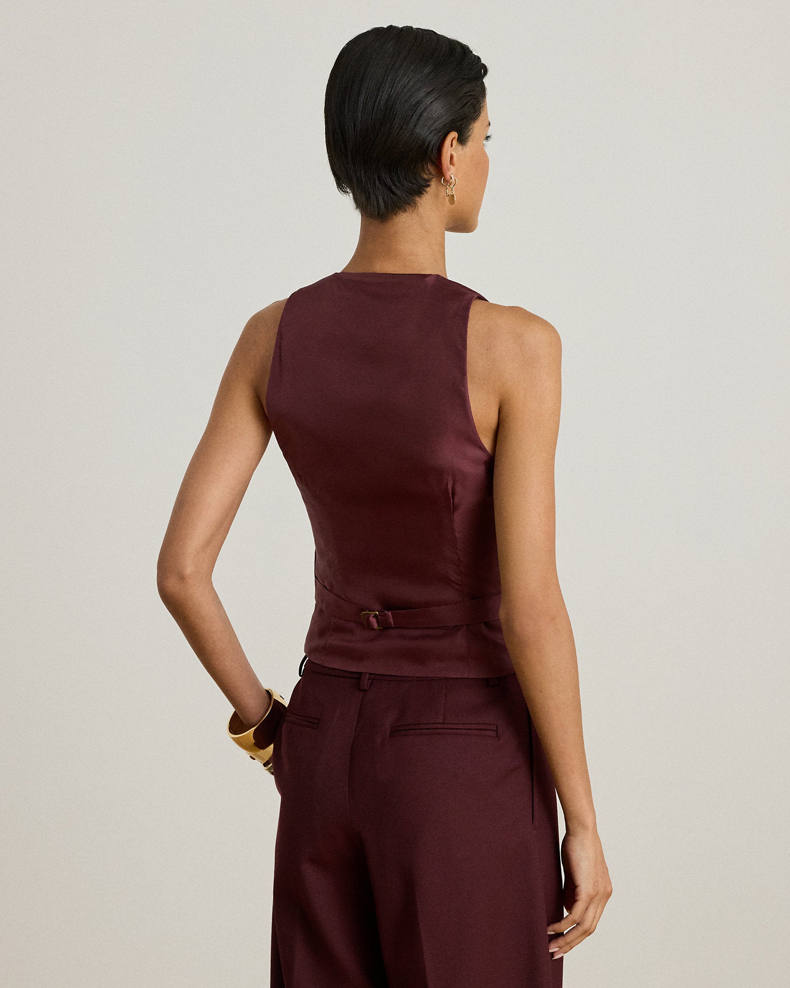 Ralph Lauren WoolBlend Twill Vest