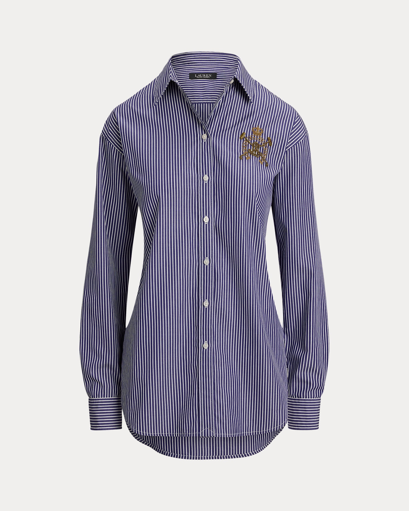 Ralph Lauren Relaxed Fit Striped Broadcloth Shirt