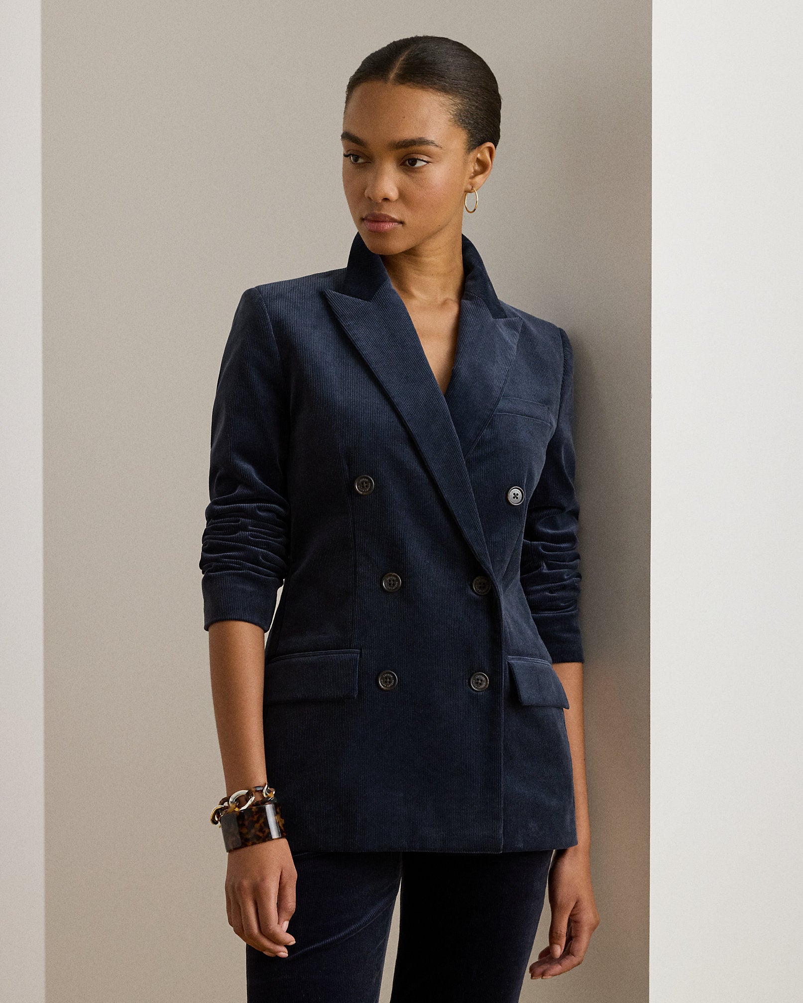 Ralph Lauren DoubleBreasted Corduroy Blazer