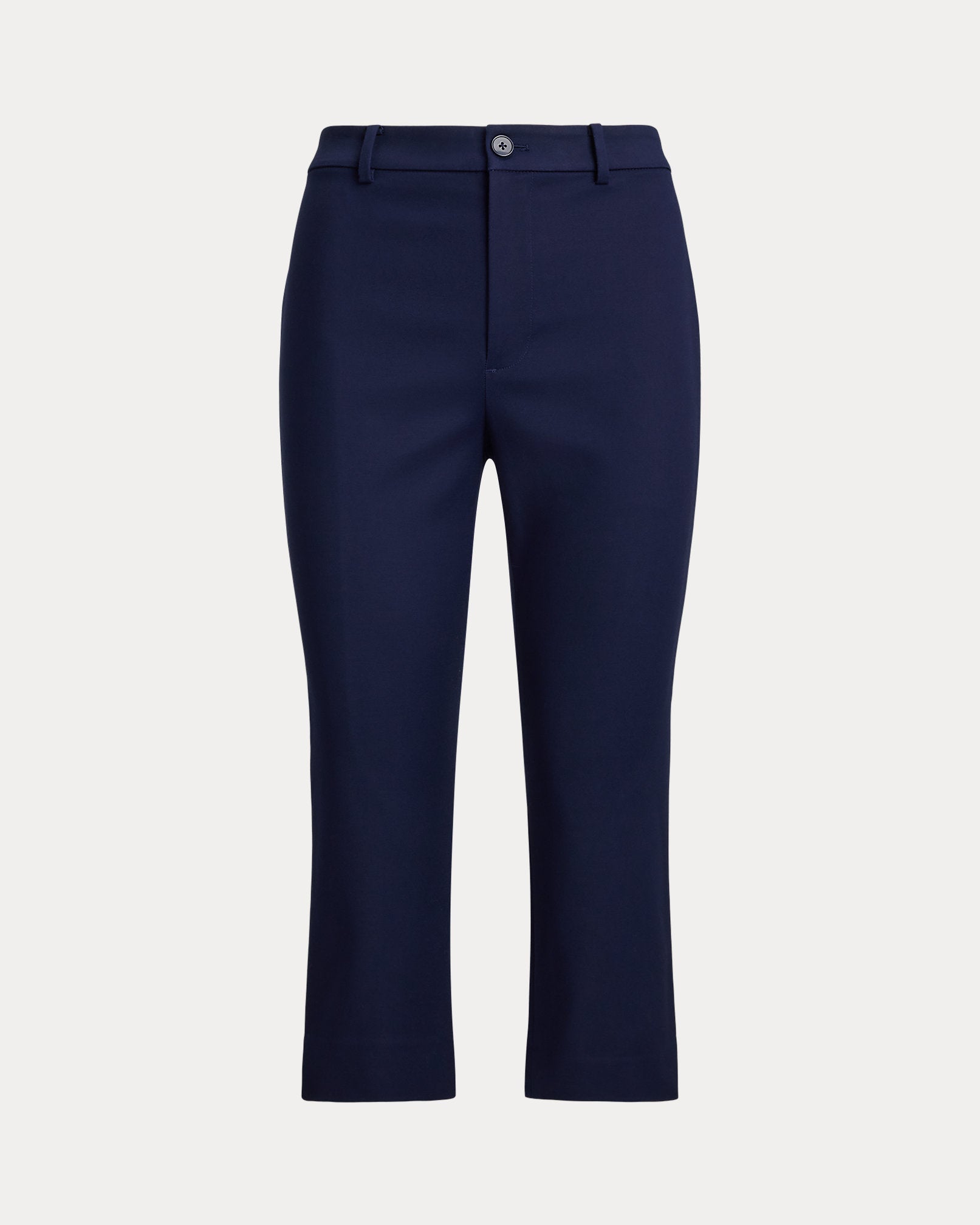 Ralph Lauren DoubleFaced Stretch Cotton Capri Pant