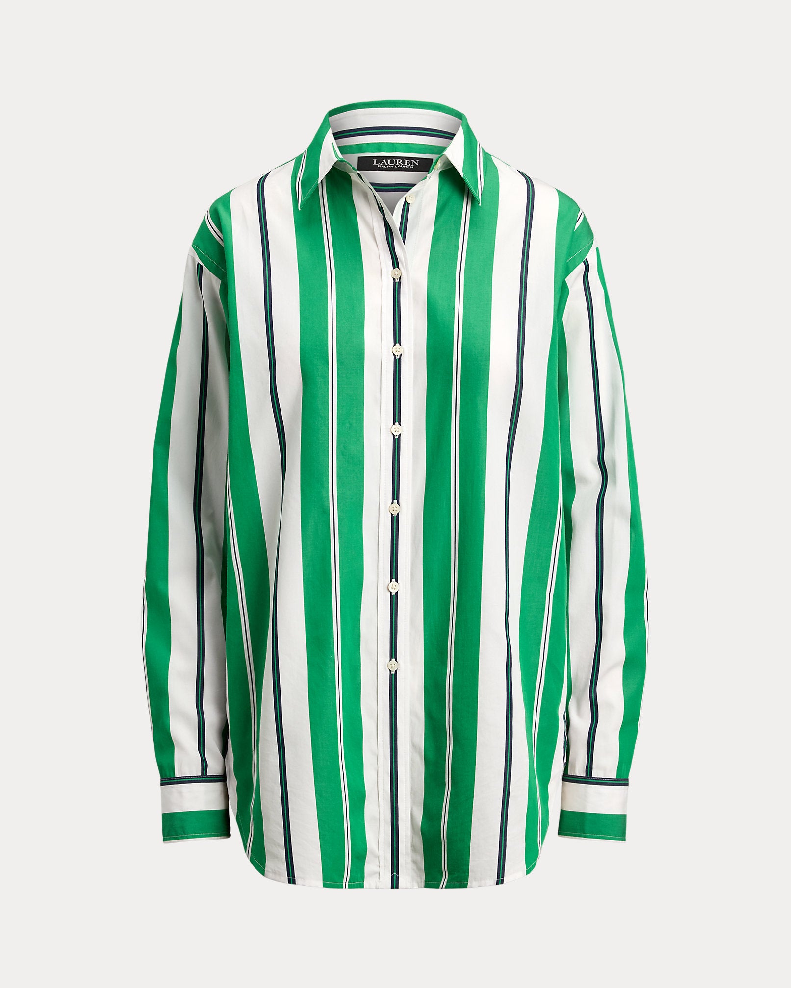 Ralph Lauren Relaxed Fit Striped Broadcloth Shirt