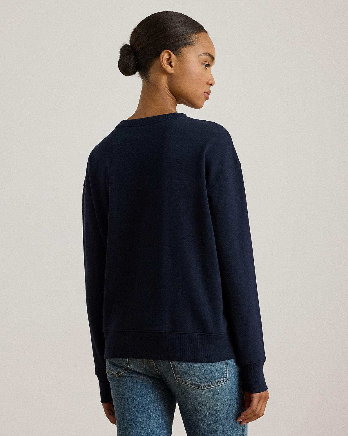 Ralph Lauren EmbroideredCrest Fleece Pullover
