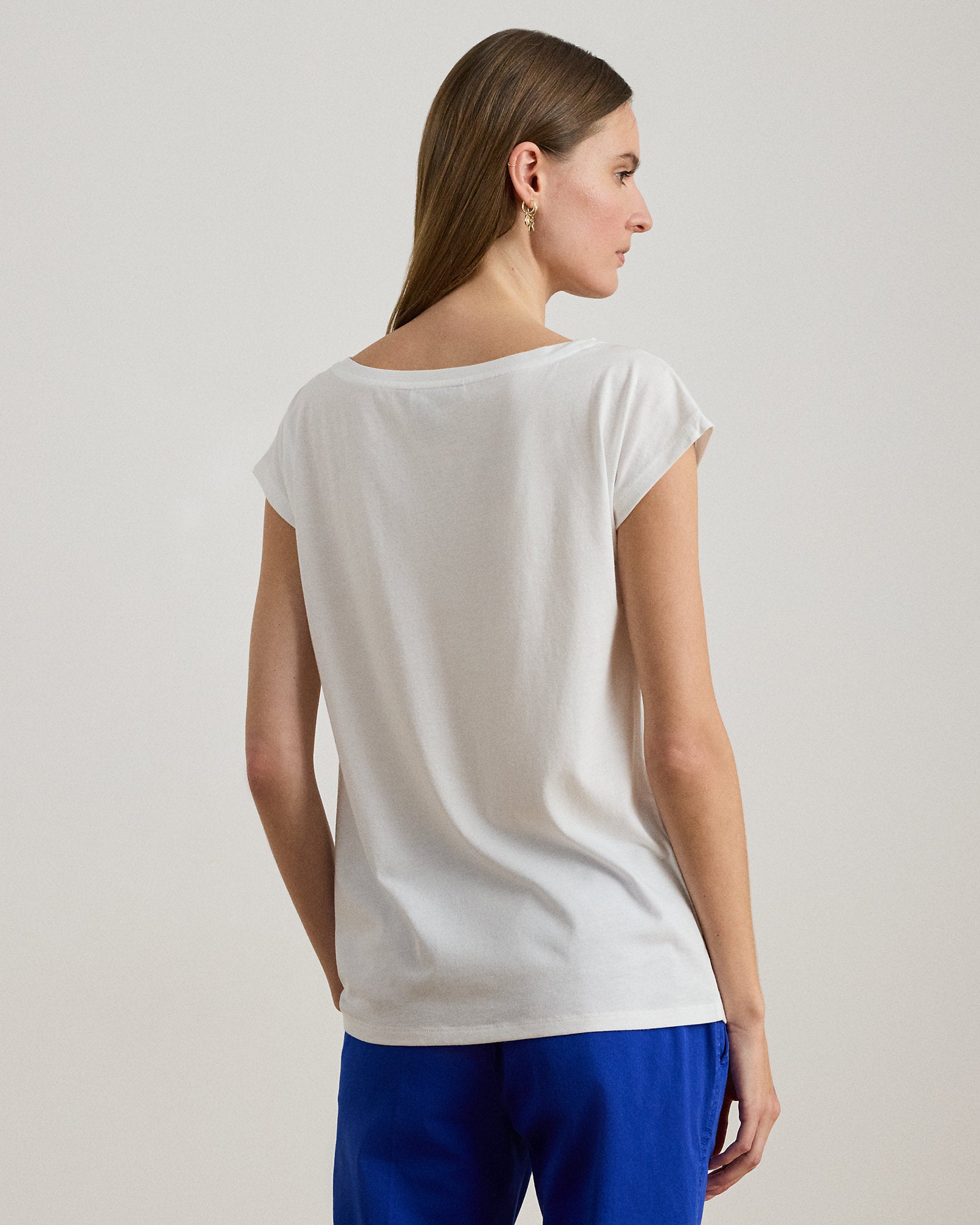 Ralph Lauren Graphic CottonModal Jersey Tee