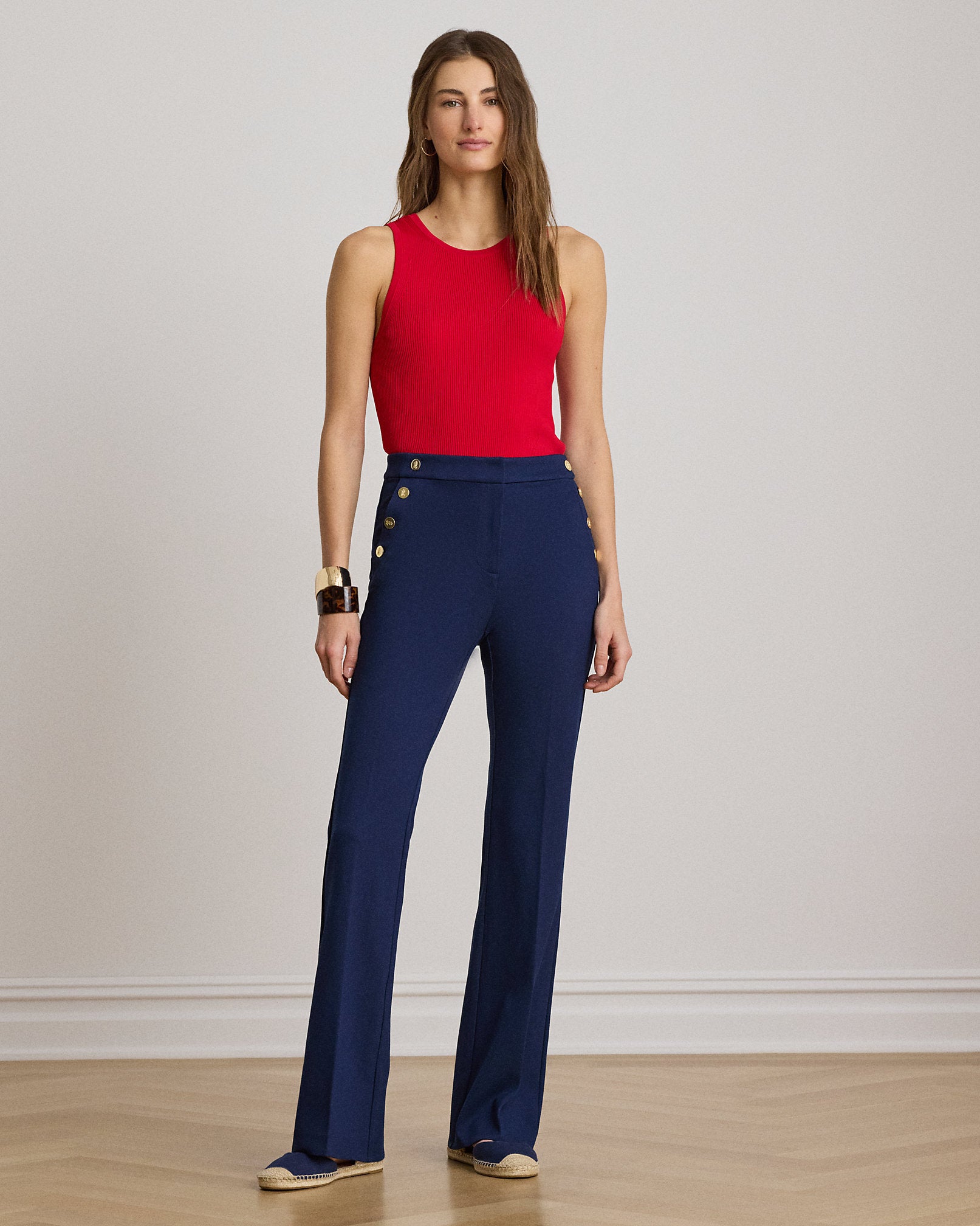 Ralph Lauren Twill Sailor Boot Pant