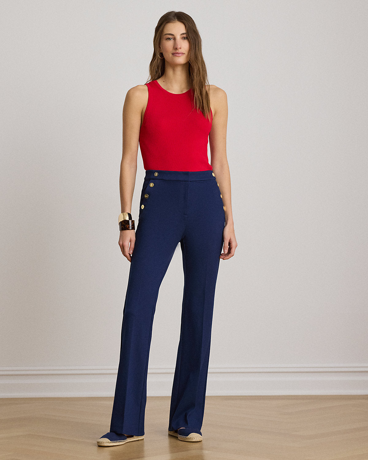 Ralph Lauren Twill Sailor Boot Pant