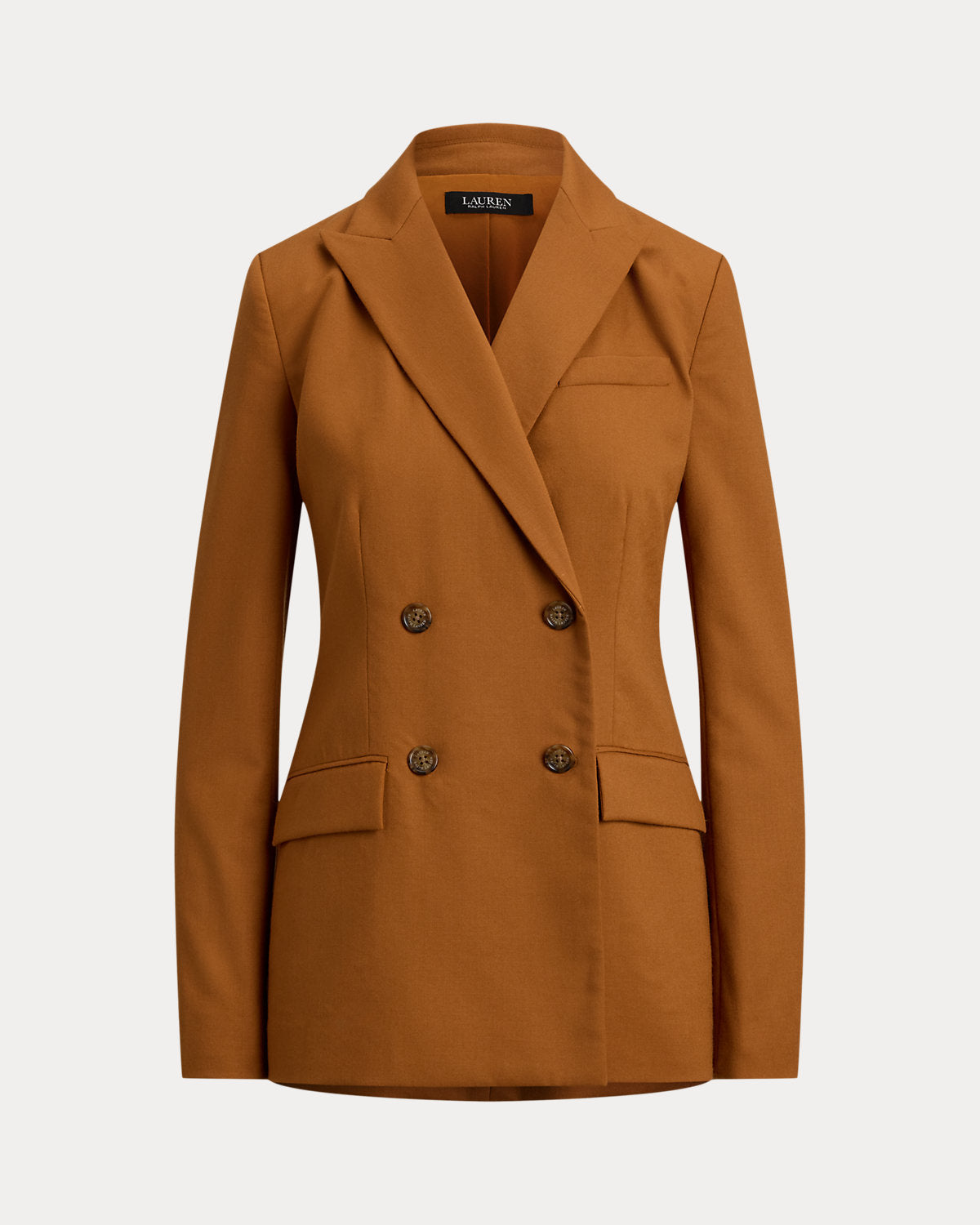 Ralph Lauren DoubleBreasted Wool Twill Blazer