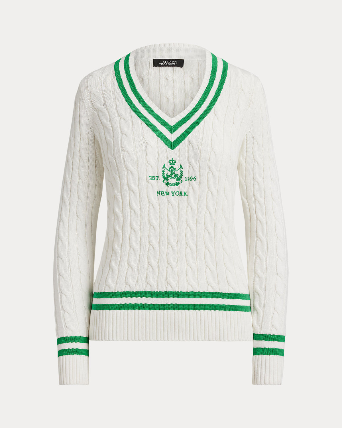 Ralph Lauren CableKnit Cricket Sweater