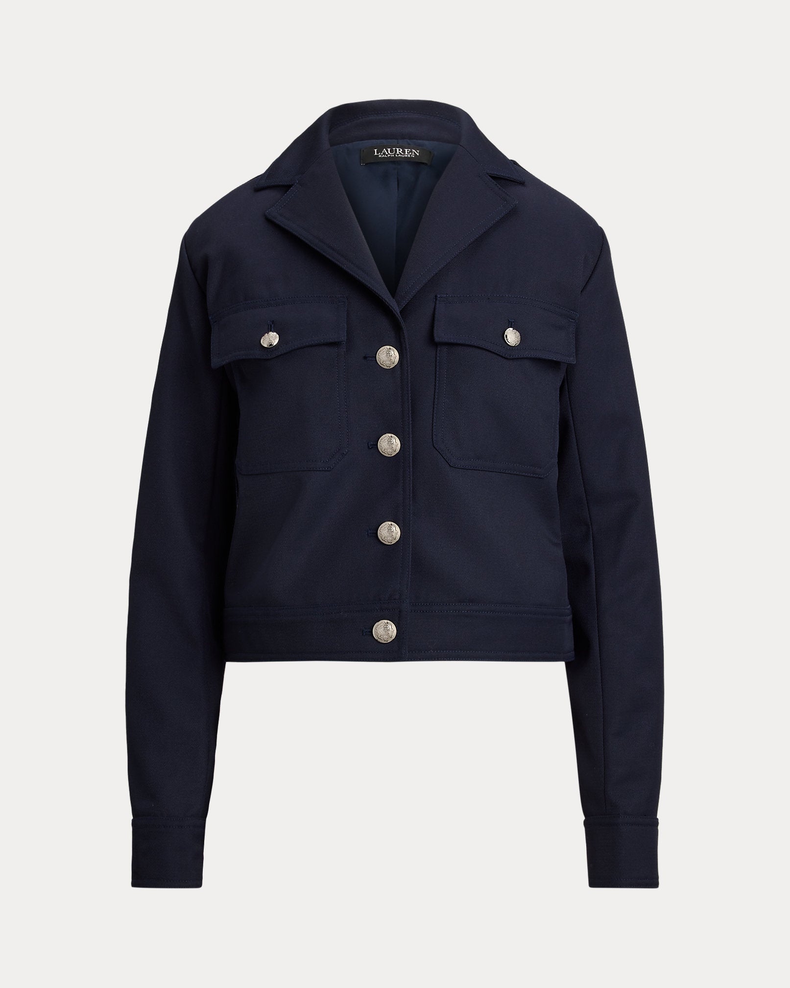 Ralph Lauren Cropped WoolBlend Twill Jacket