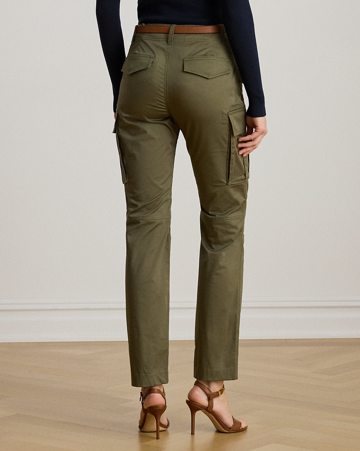 Ralph Lauren Cotton Sateen Cargo Pant