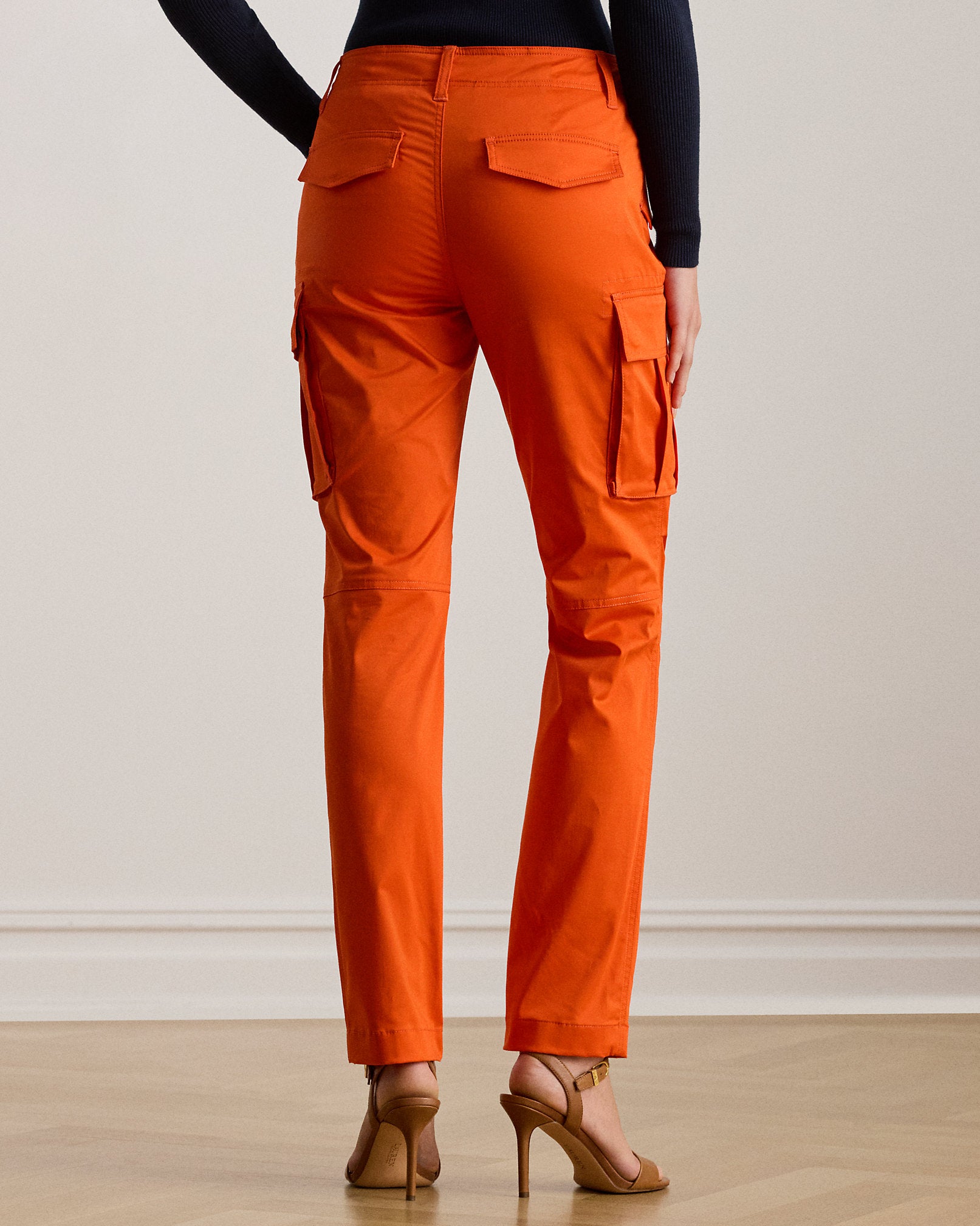 Ralph Lauren Cotton Sateen Cargo Pant