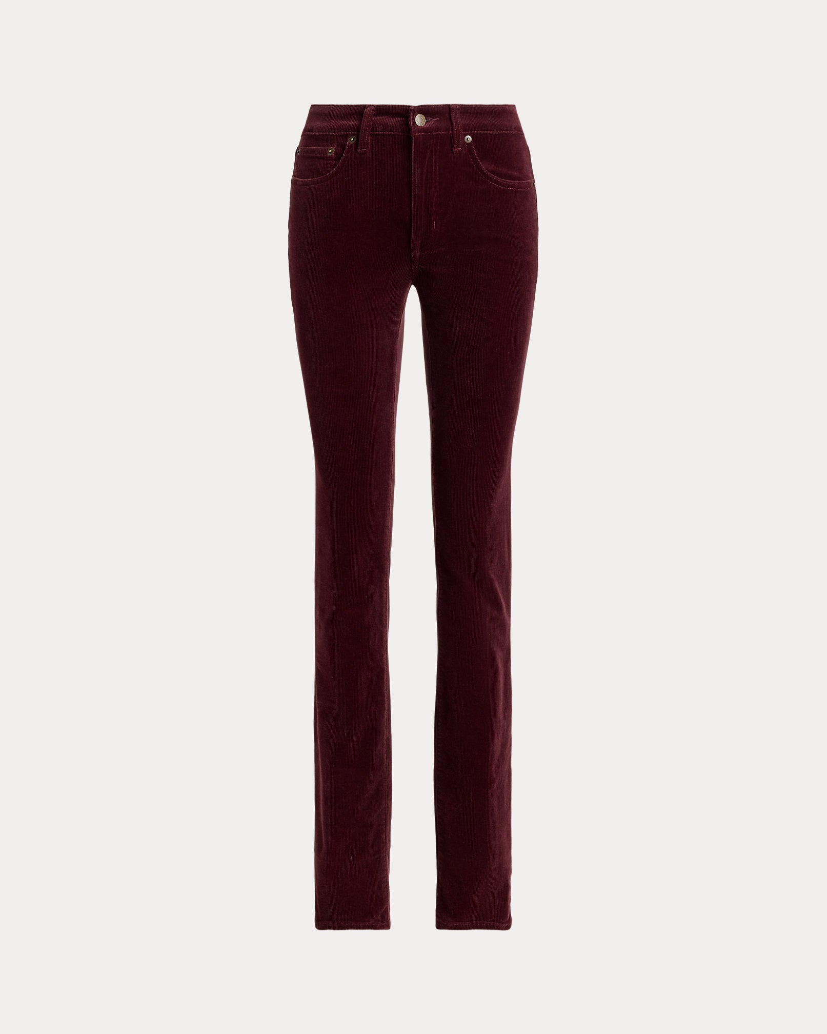 Ralph Lauren Stretch Corduroy MidRise Straight Pant