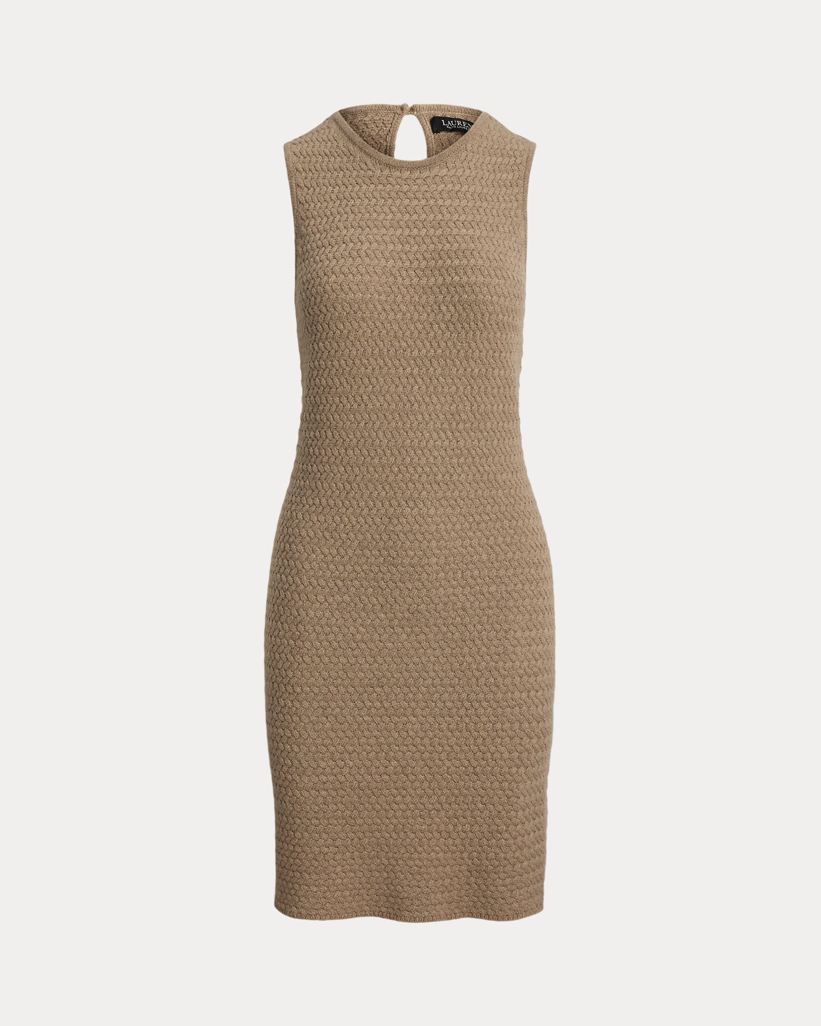 Ralph Lauren BasketWeave Sleeveless Sweater Dress