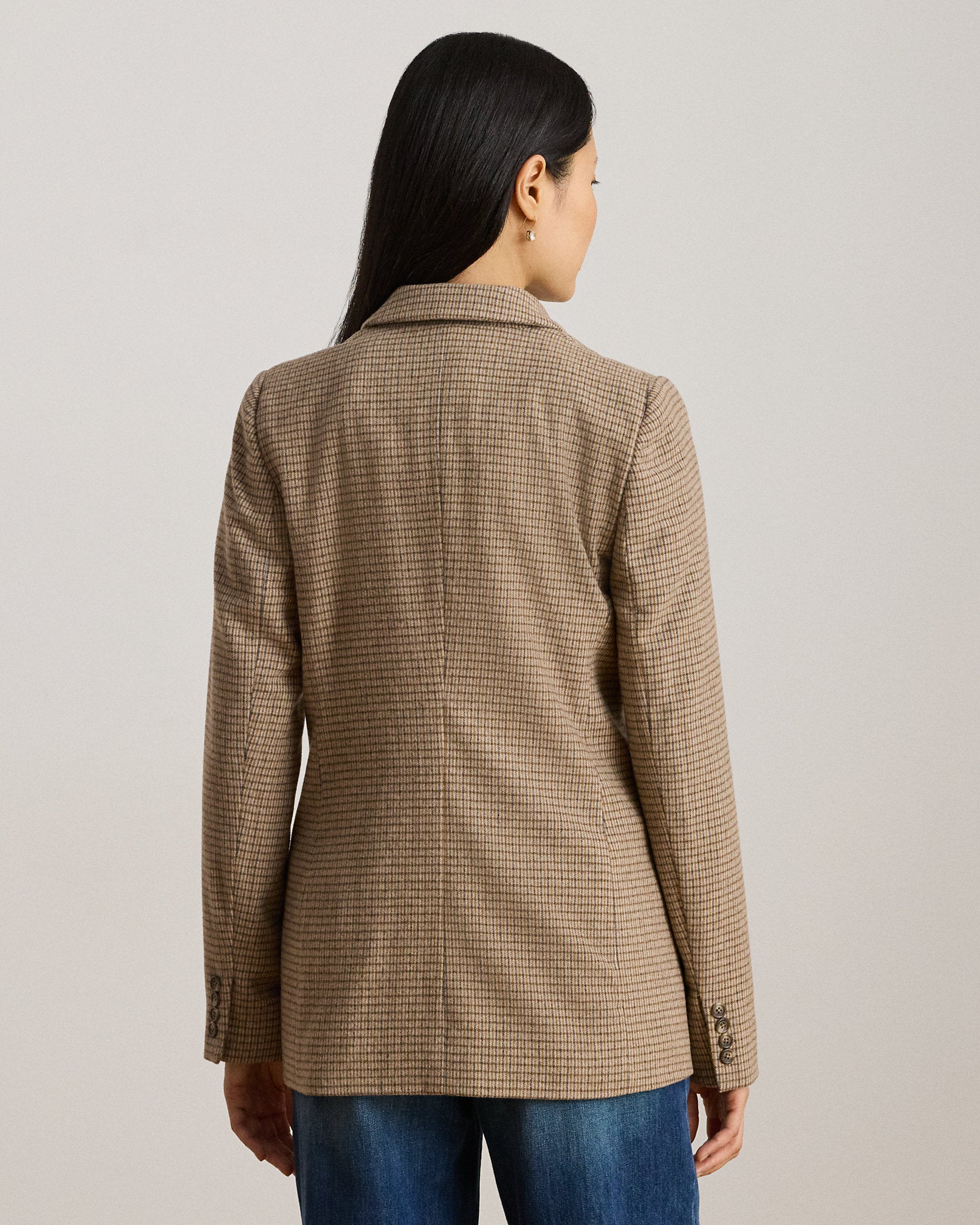Ralph Lauren DoubleBreasted WoolBlend Twill Blazer