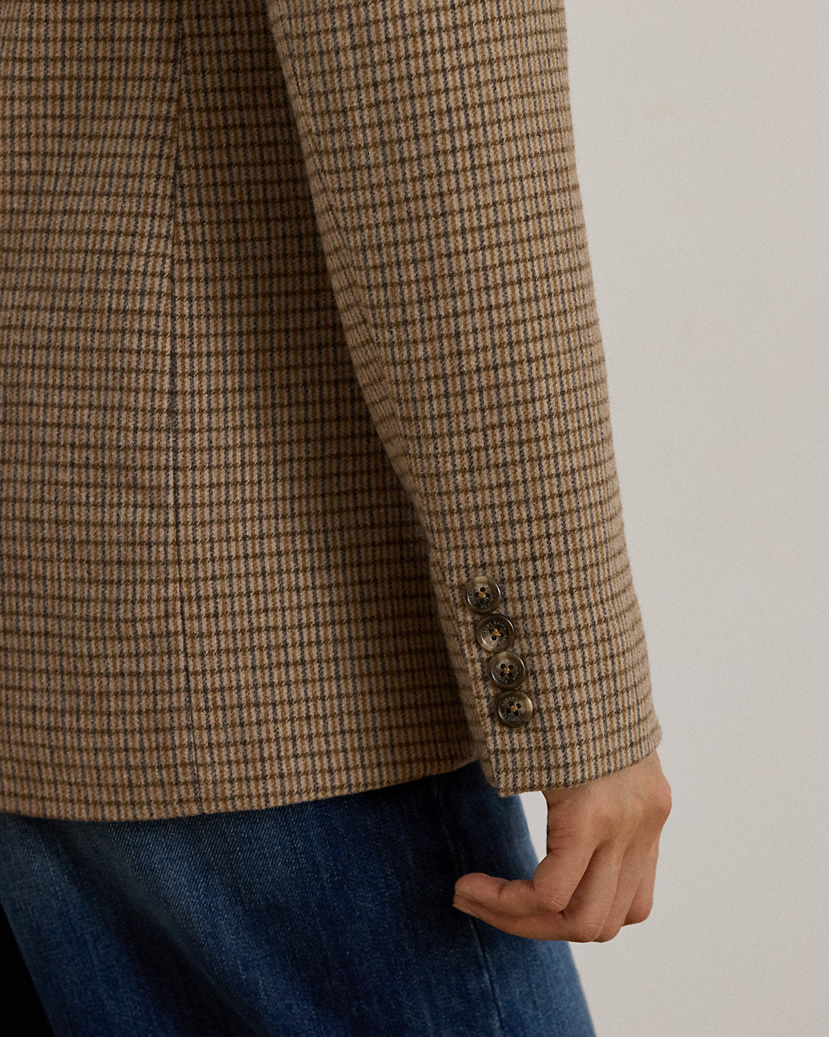 Ralph Lauren DoubleBreasted WoolBlend Twill Blazer
