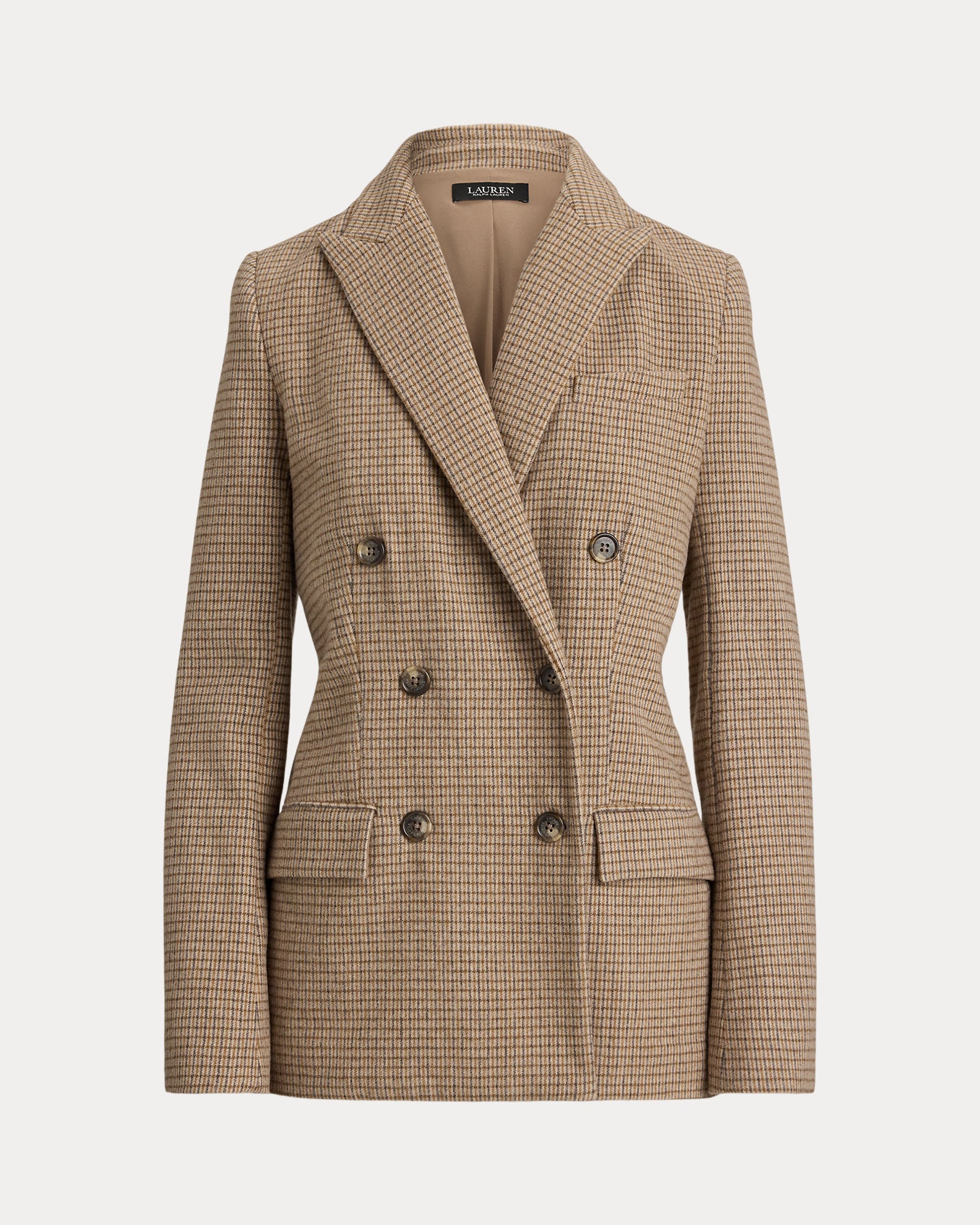 Ralph Lauren DoubleBreasted WoolBlend Twill Blazer