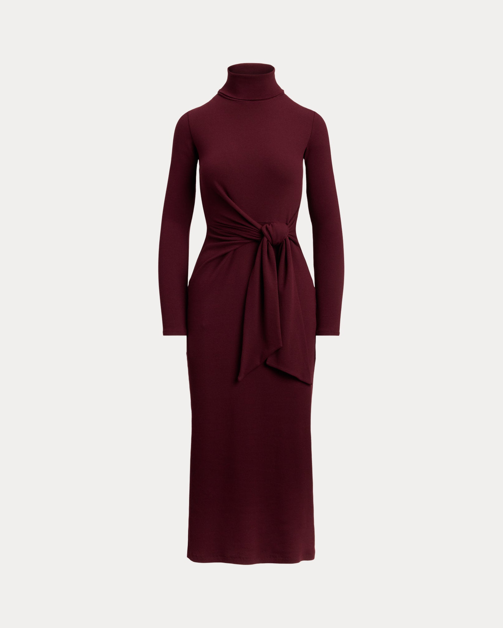 Ralph Lauren TieFront Turtleneck Dress
