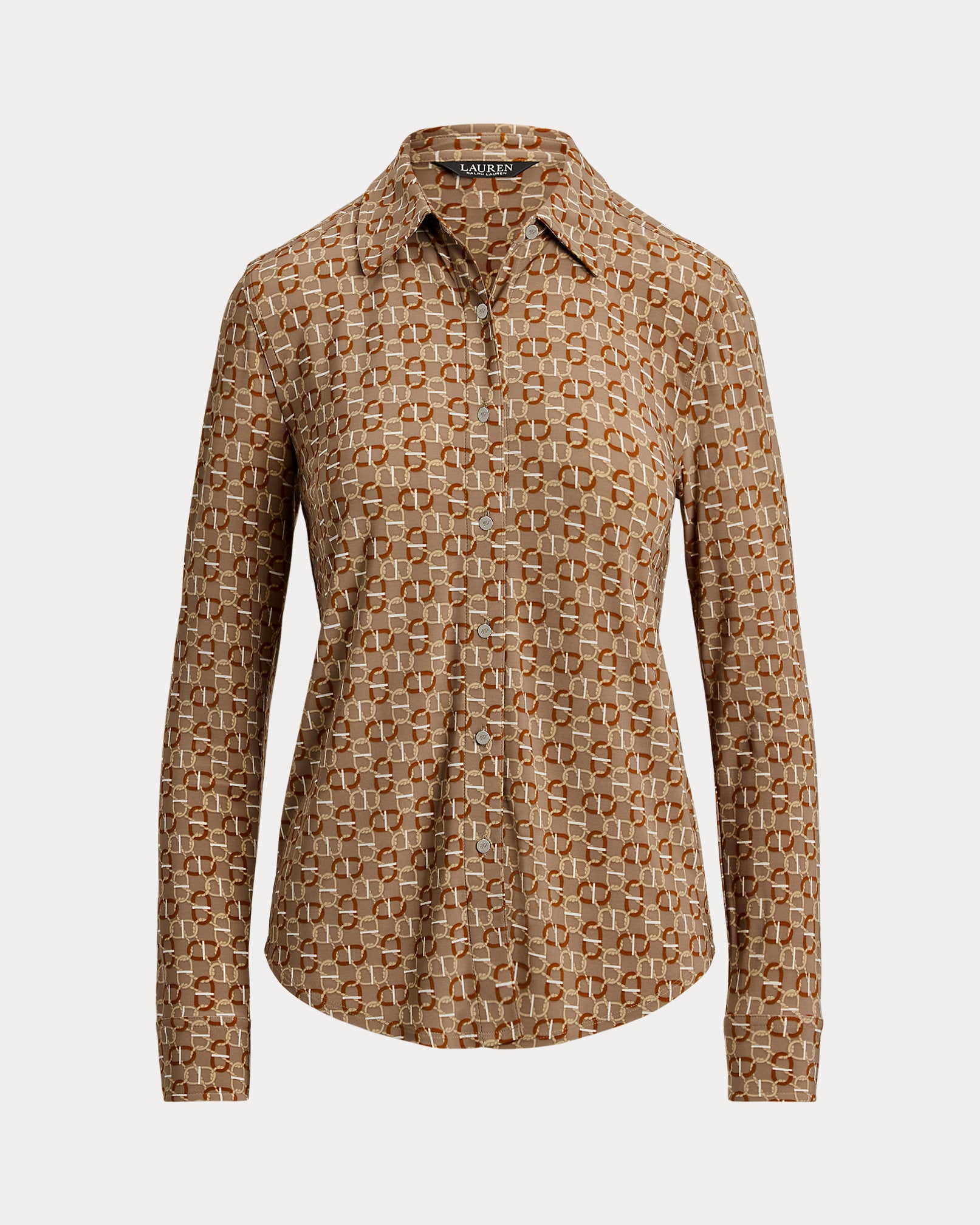 Ralph Lauren Slim Fit GeoPrint Jersey Shirt