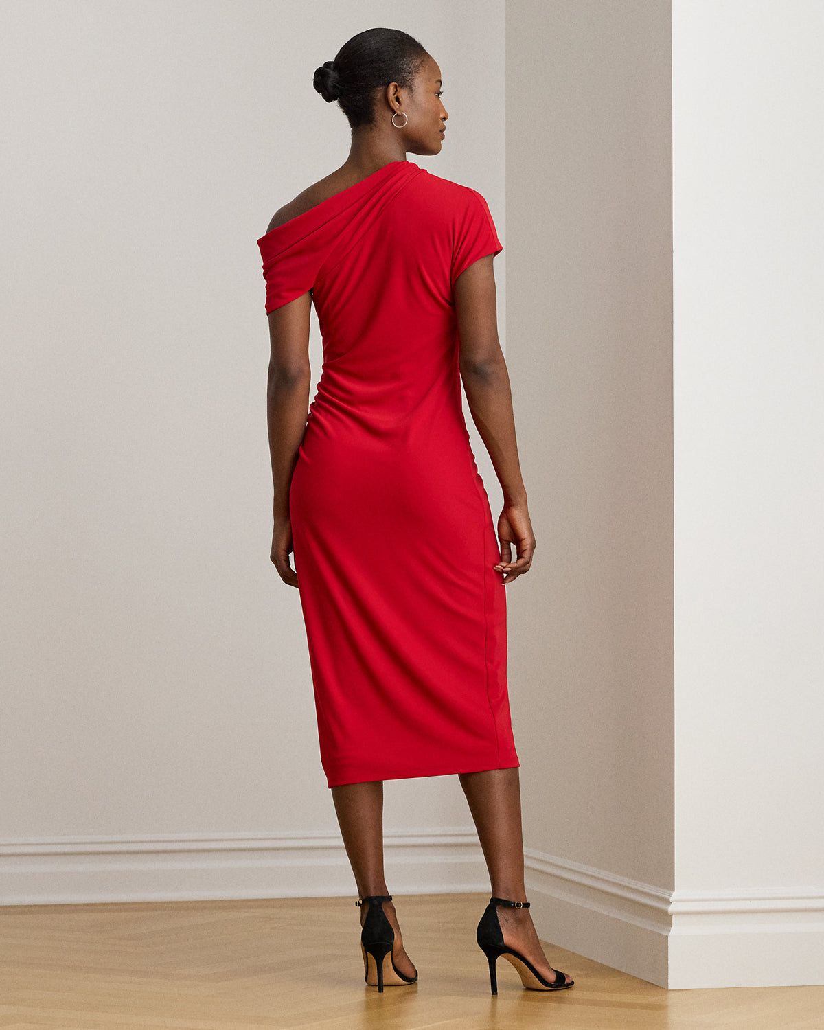 Ralph Lauren Stretch Jersey OfftheShoulder Dress