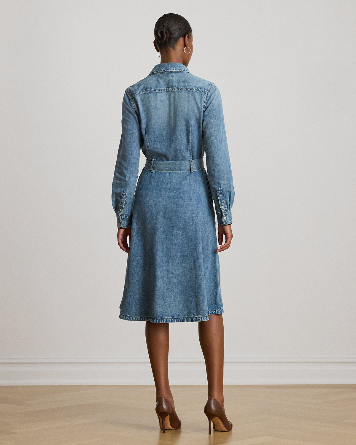 Ralph Lauren Belted Denim Shirtdress
