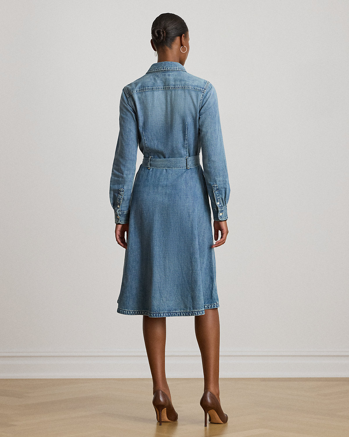 Ralph Lauren Belted Denim Shirtdress