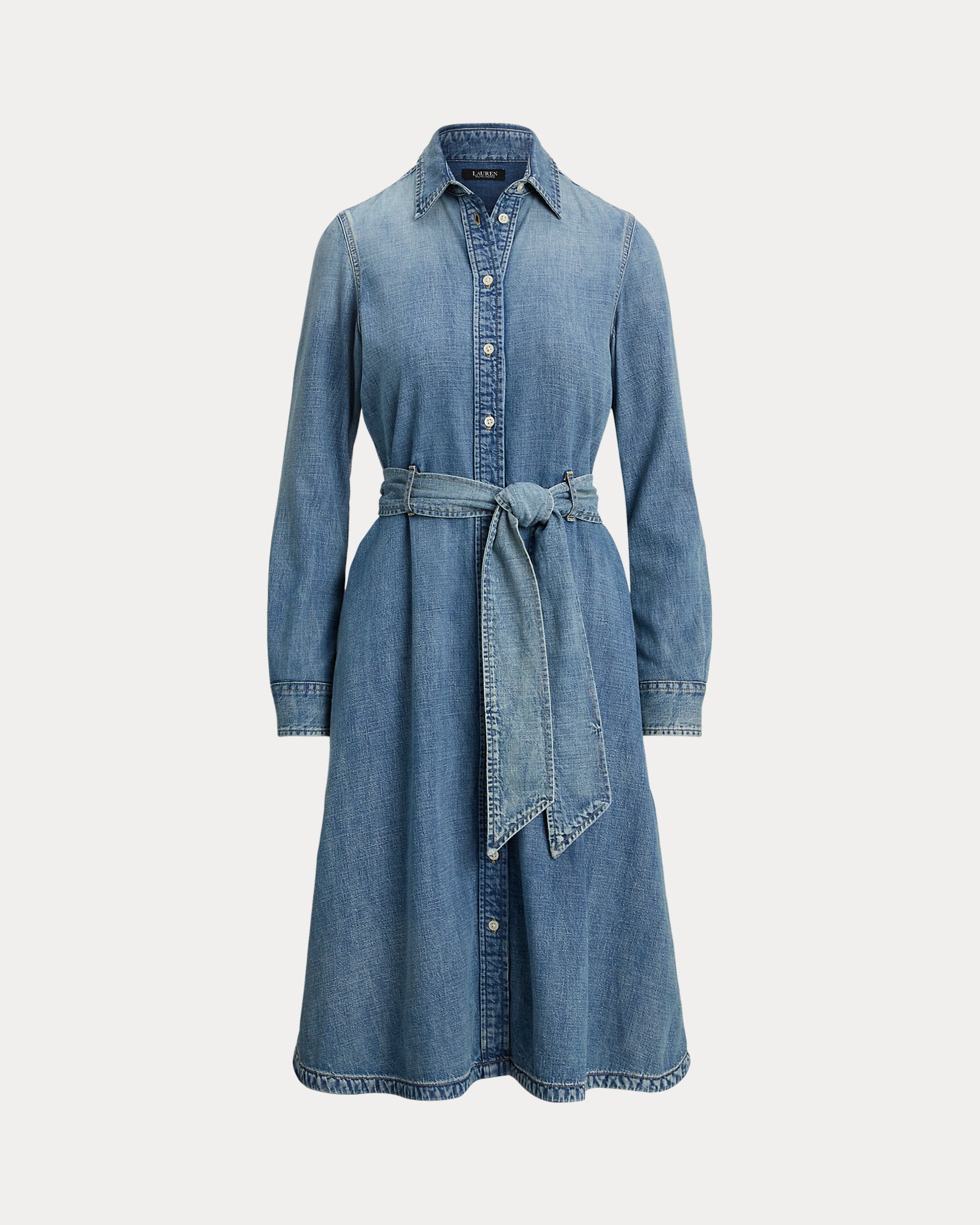 Ralph Lauren Belted Denim Shirtdress