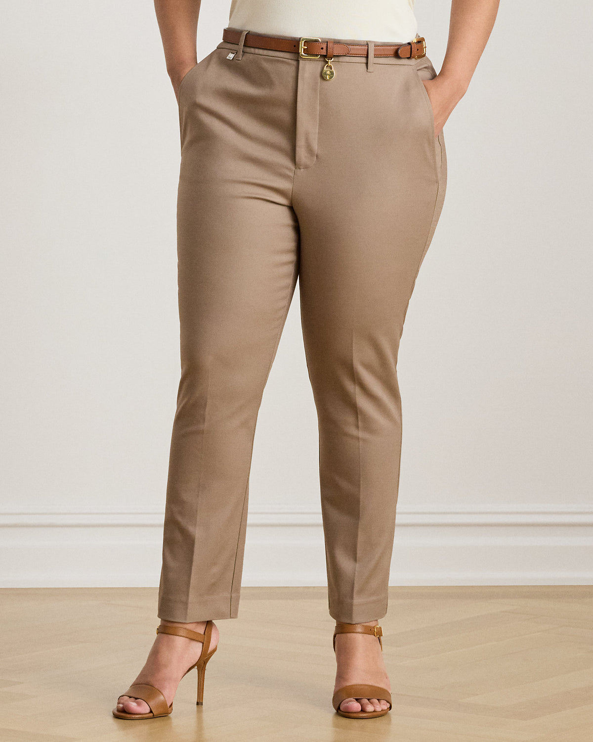 Ralph Lauren DoubleFaced Stretch Cotton Pant