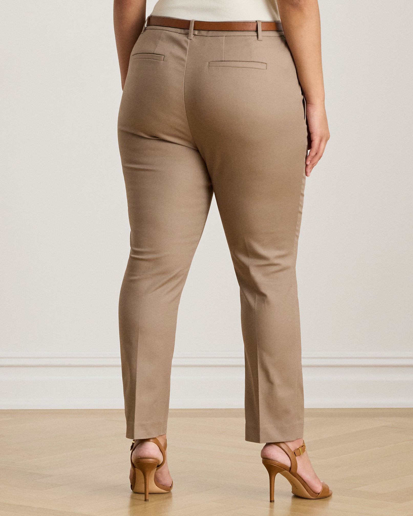 Ralph Lauren DoubleFaced Stretch Cotton Pant