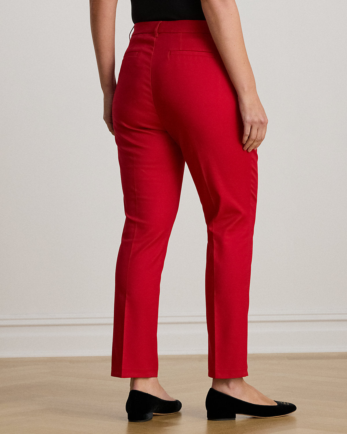 Ralph Lauren DoubleFaced Stretch Cotton Pant