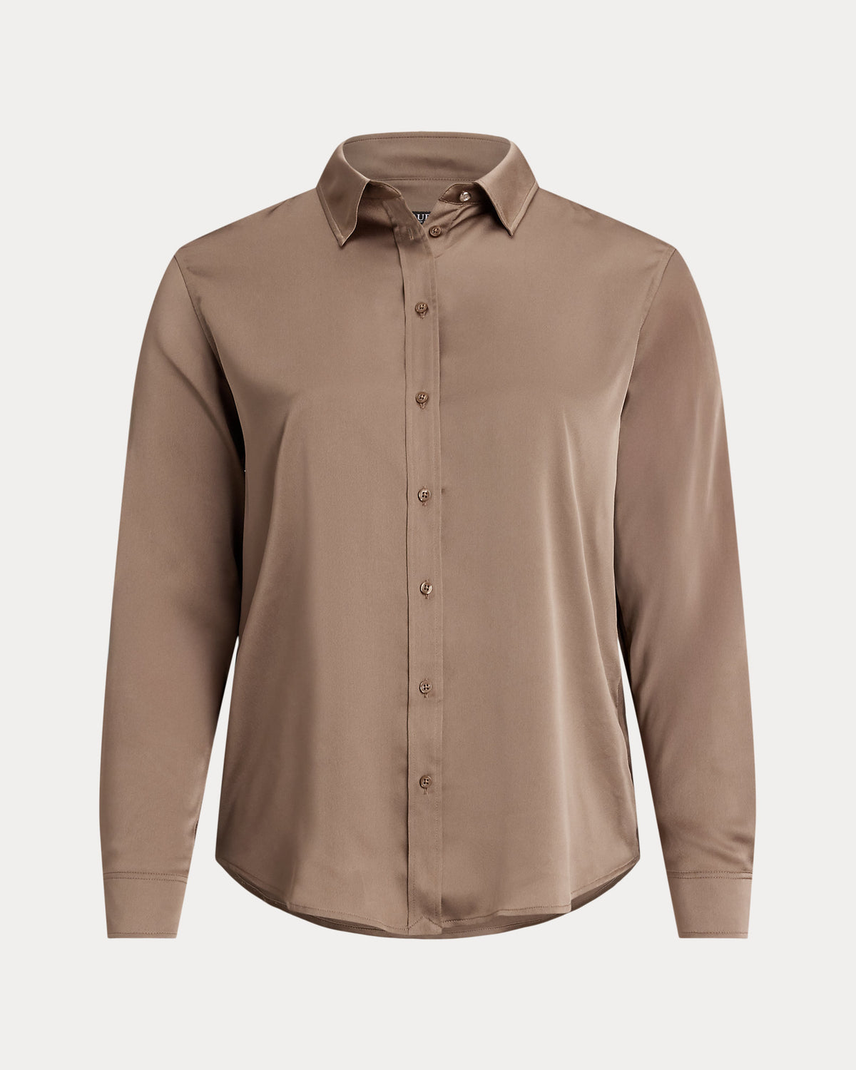 Ralph Lauren Classic Fit Satin Charmeuse Shirt