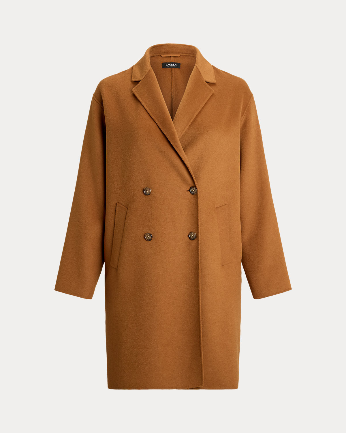 Ralph Lauren DoubleBreasted WoolBlend Cocoon Coat