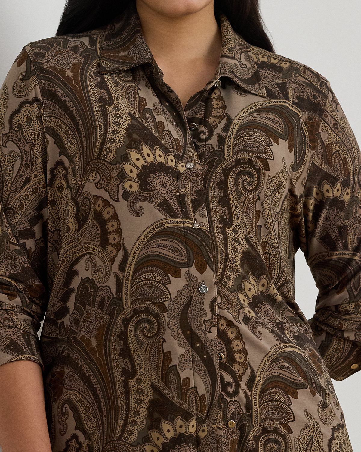 Ralph Lauren Slim Fit Paisley Jersey Shirt