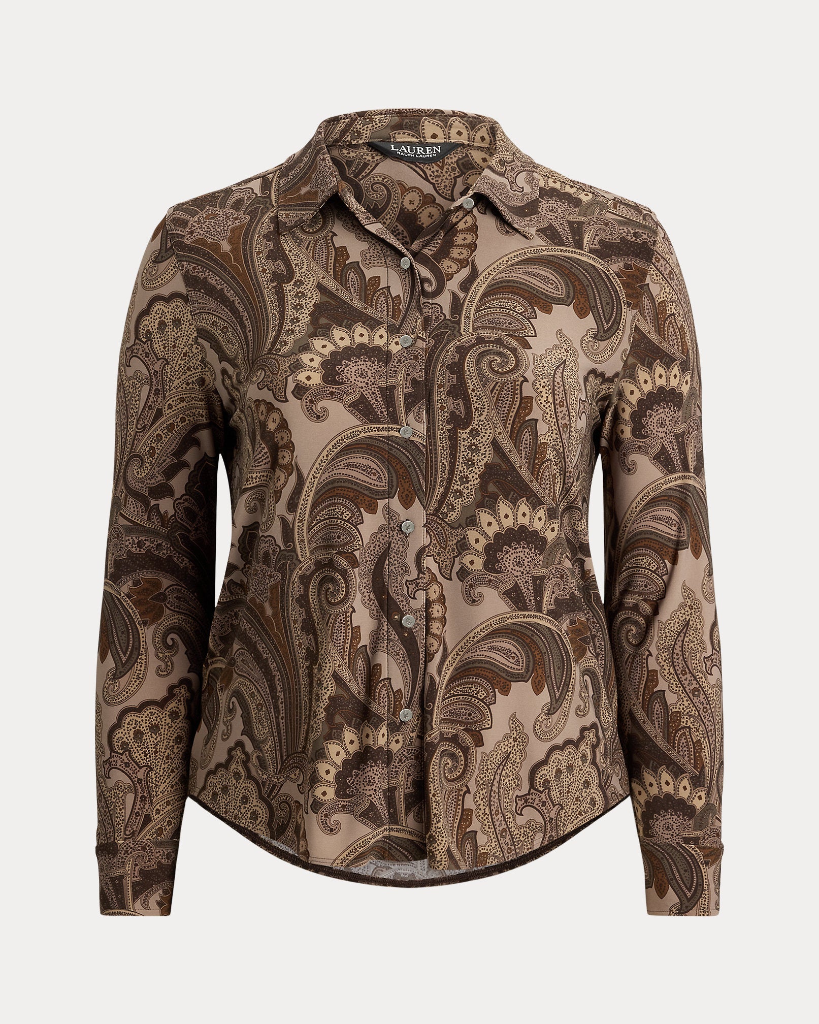 Ralph Lauren Slim Fit Paisley Jersey Shirt