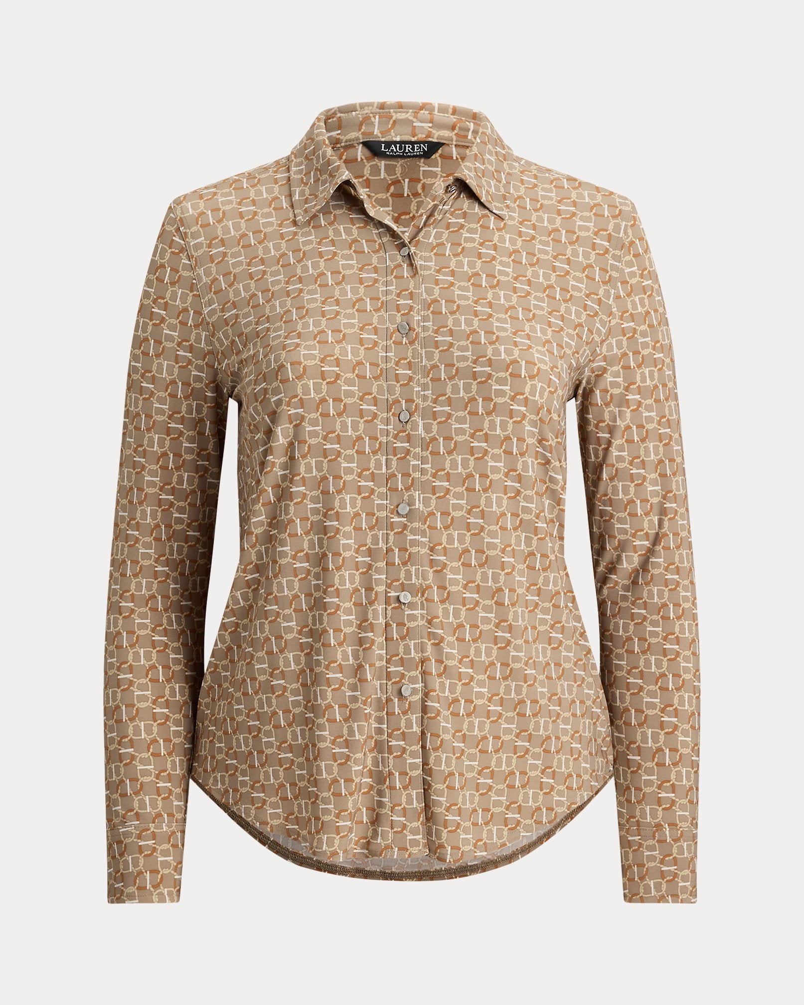 Ralph Lauren Slim Fit GeoPrint Jersey Shirt