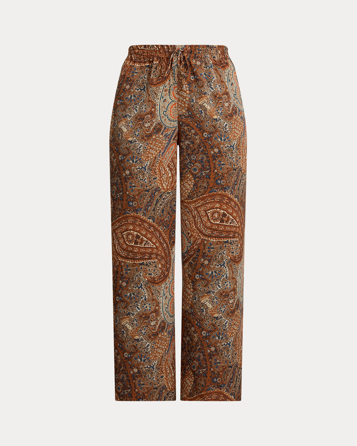 Ralph Lauren Paisley Crepe WideLeg Pant
