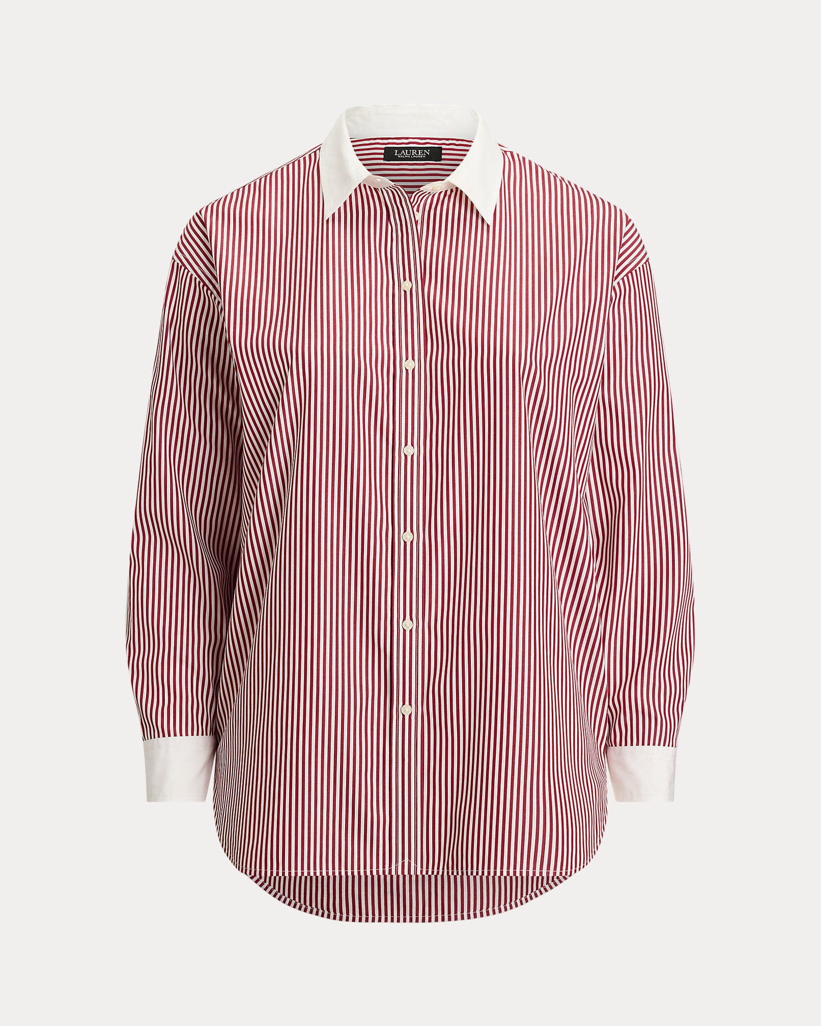 Ralph Lauren Striped Cotton Broadcloth Shirt