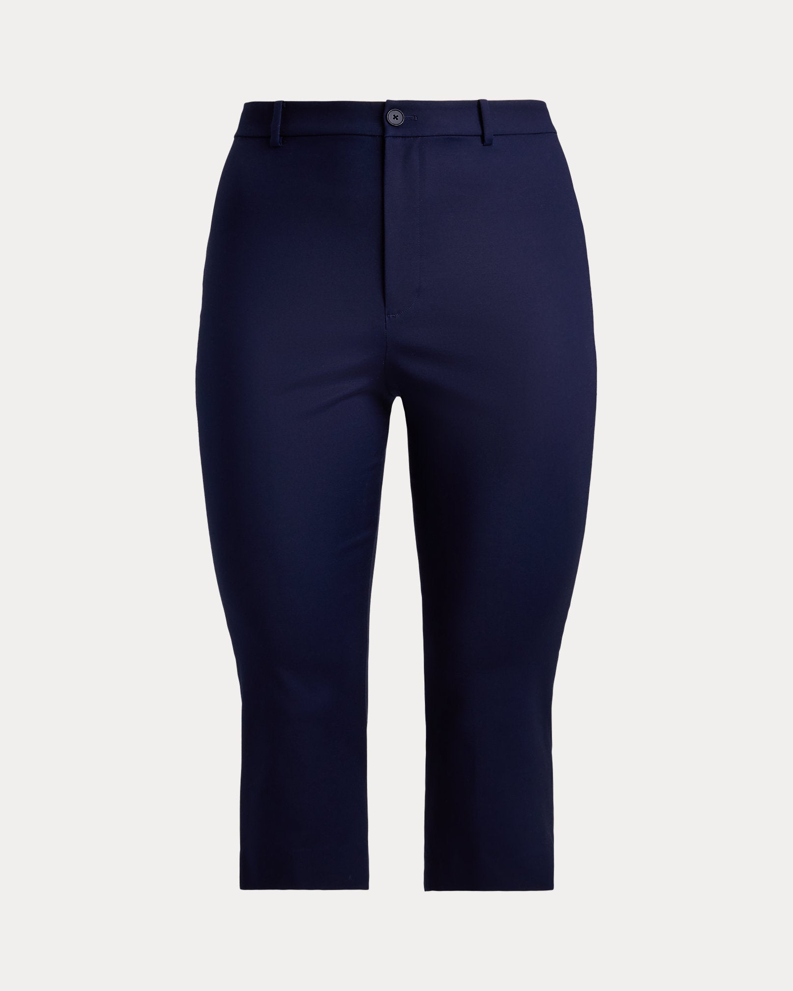 Ralph Lauren DoubleFaced Stretch Cotton Capri Pant