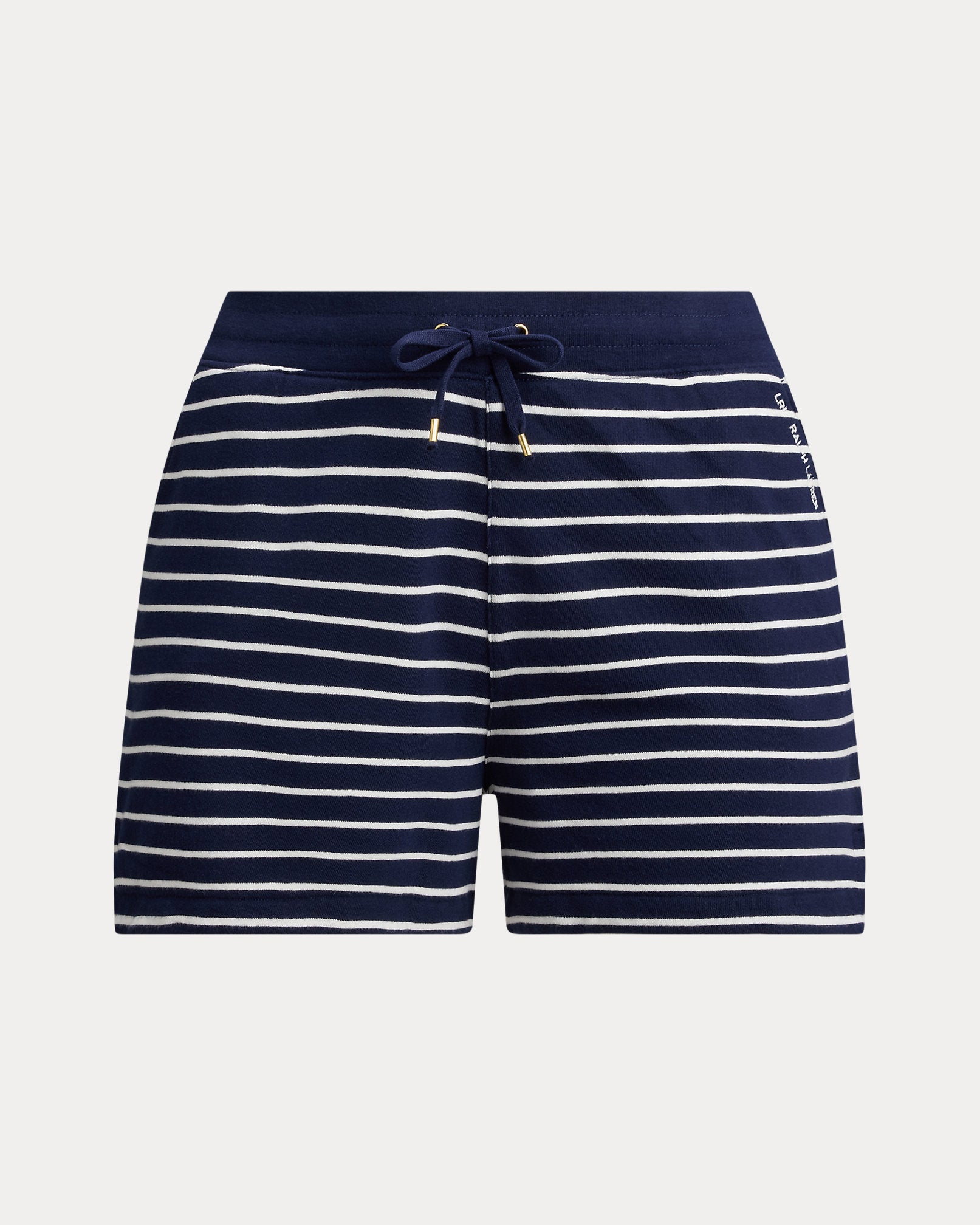 Ralph Lauren Striped French Terry Drawcord Short