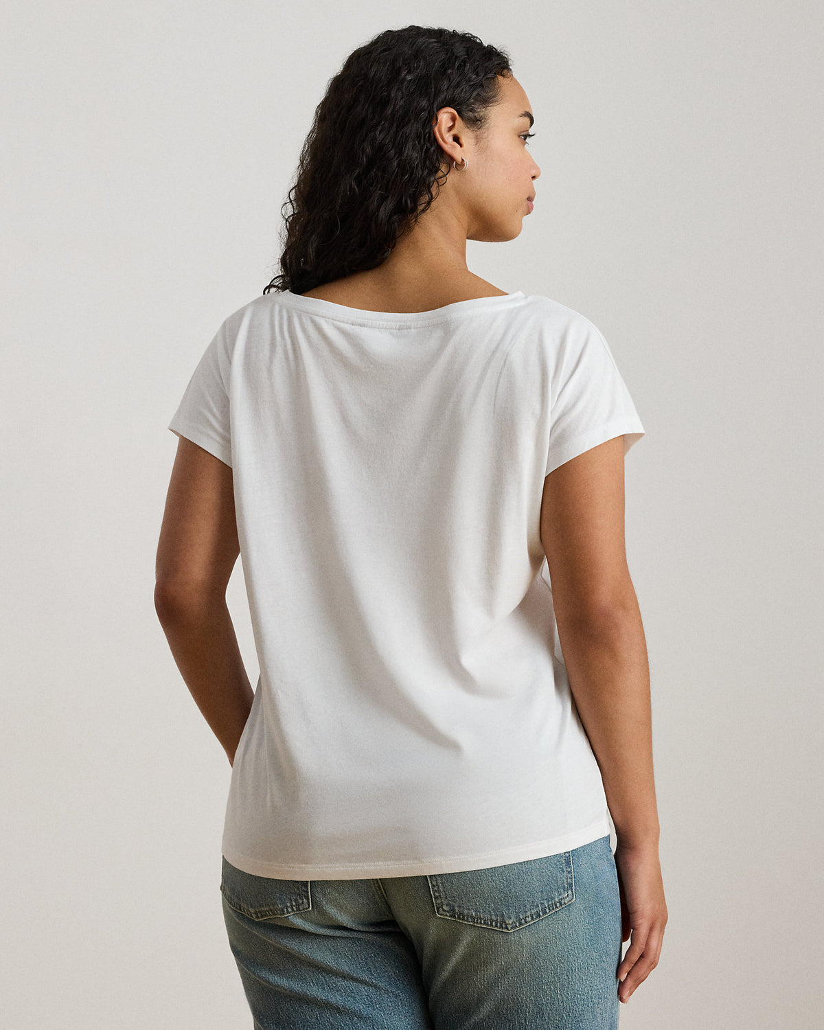 Ralph Lauren Graphic CottonModal Jersey Tee