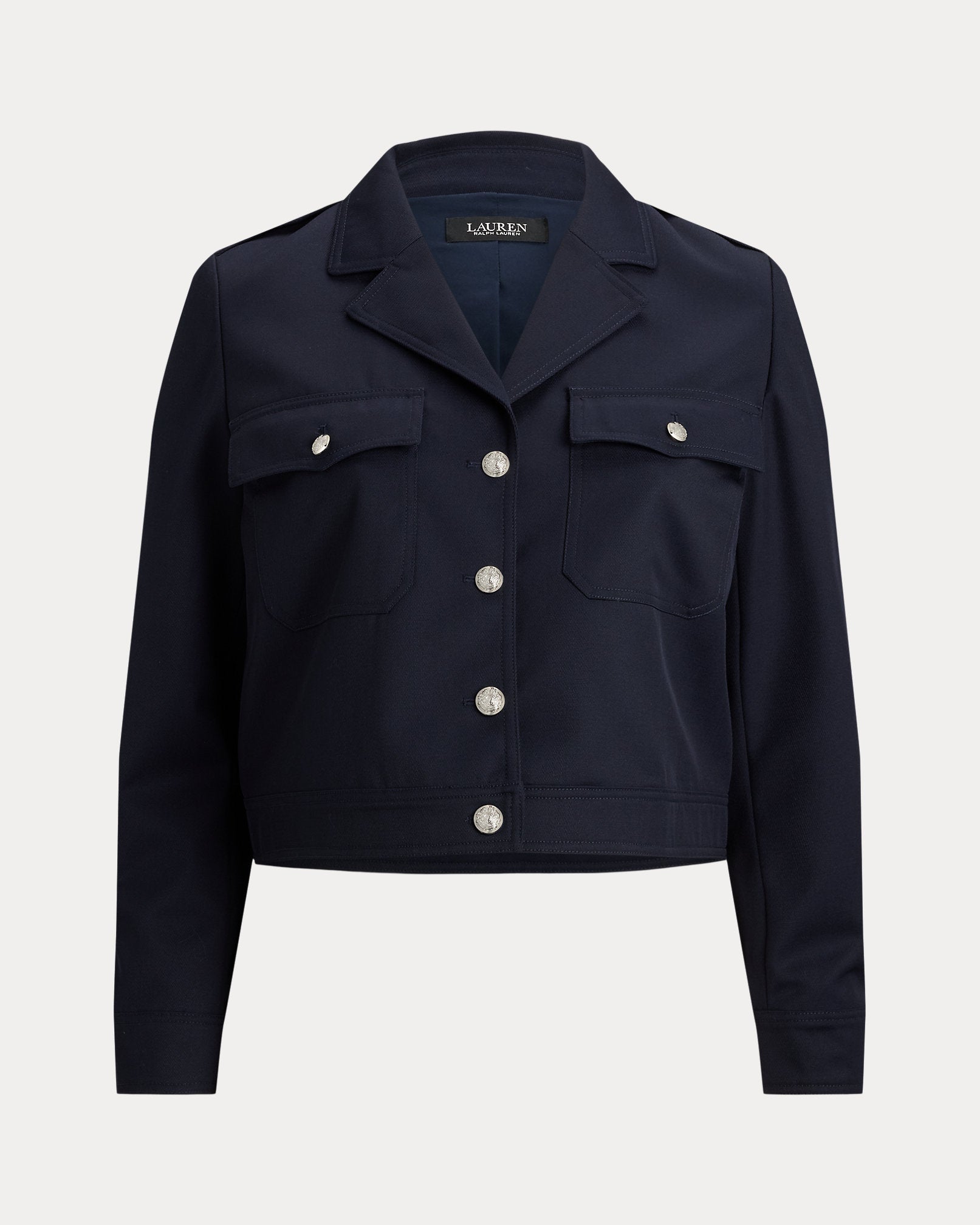 Ralph Lauren Cropped WoolBlend Twill Jacket