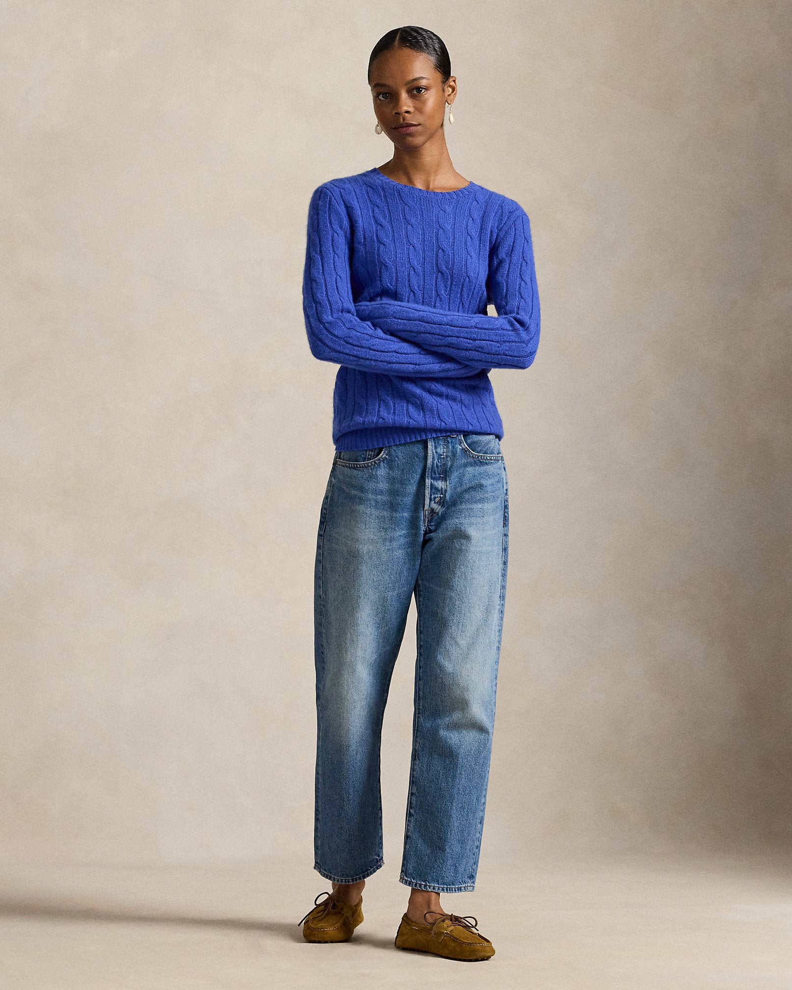 Ralph Lauren The Iconic CableKnit Cashmere Sweater