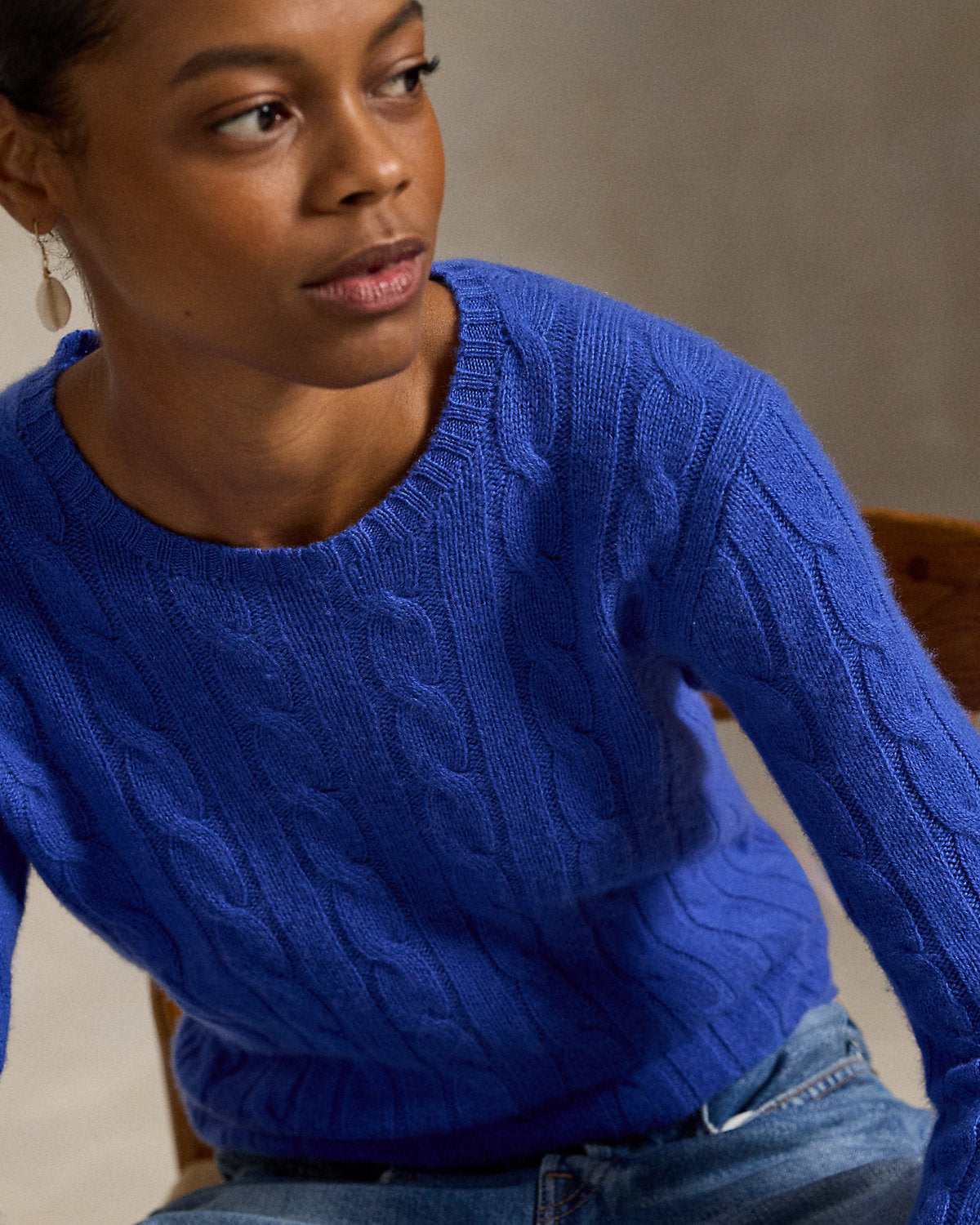 Ralph Lauren The Iconic CableKnit Cashmere Sweater